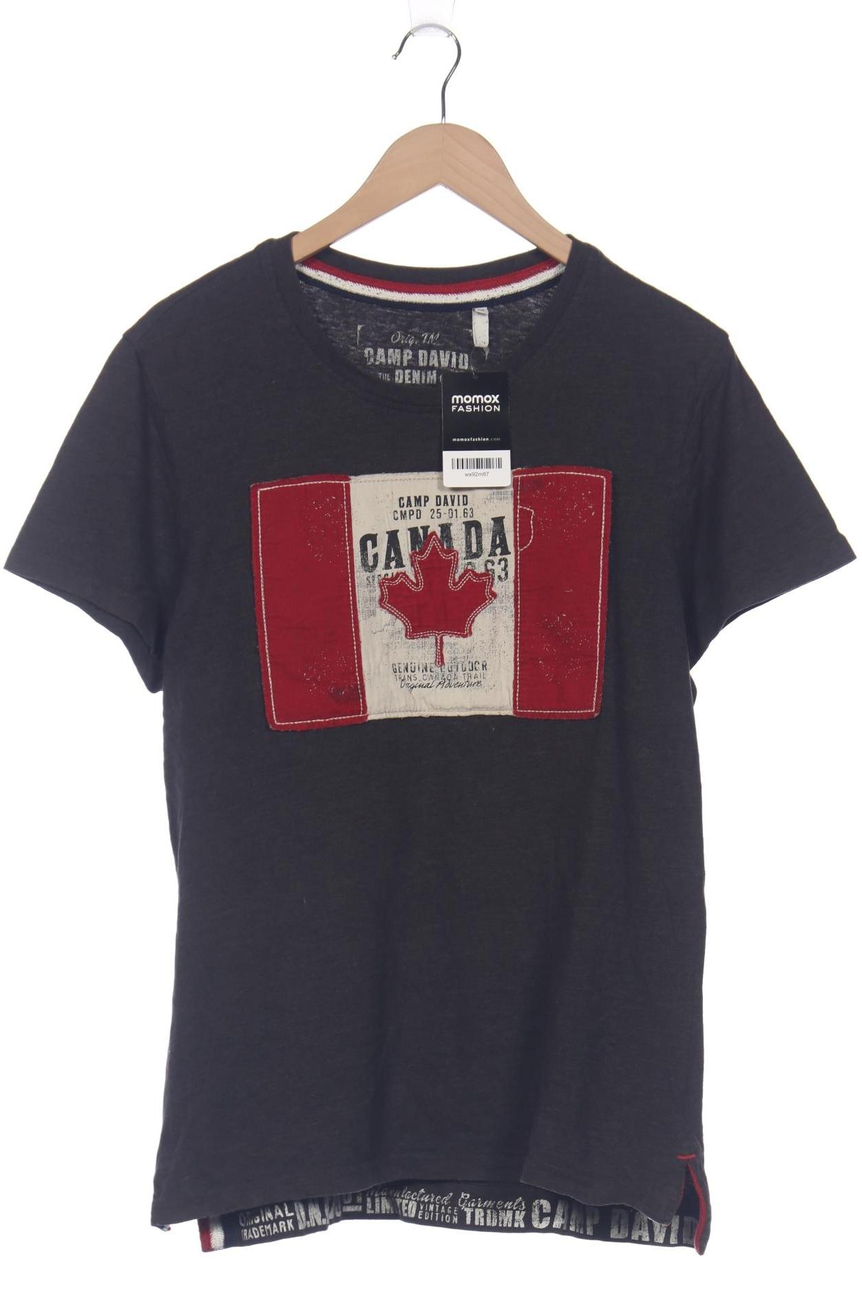 

Camp David Herren T-Shirt, grau, Gr. 48