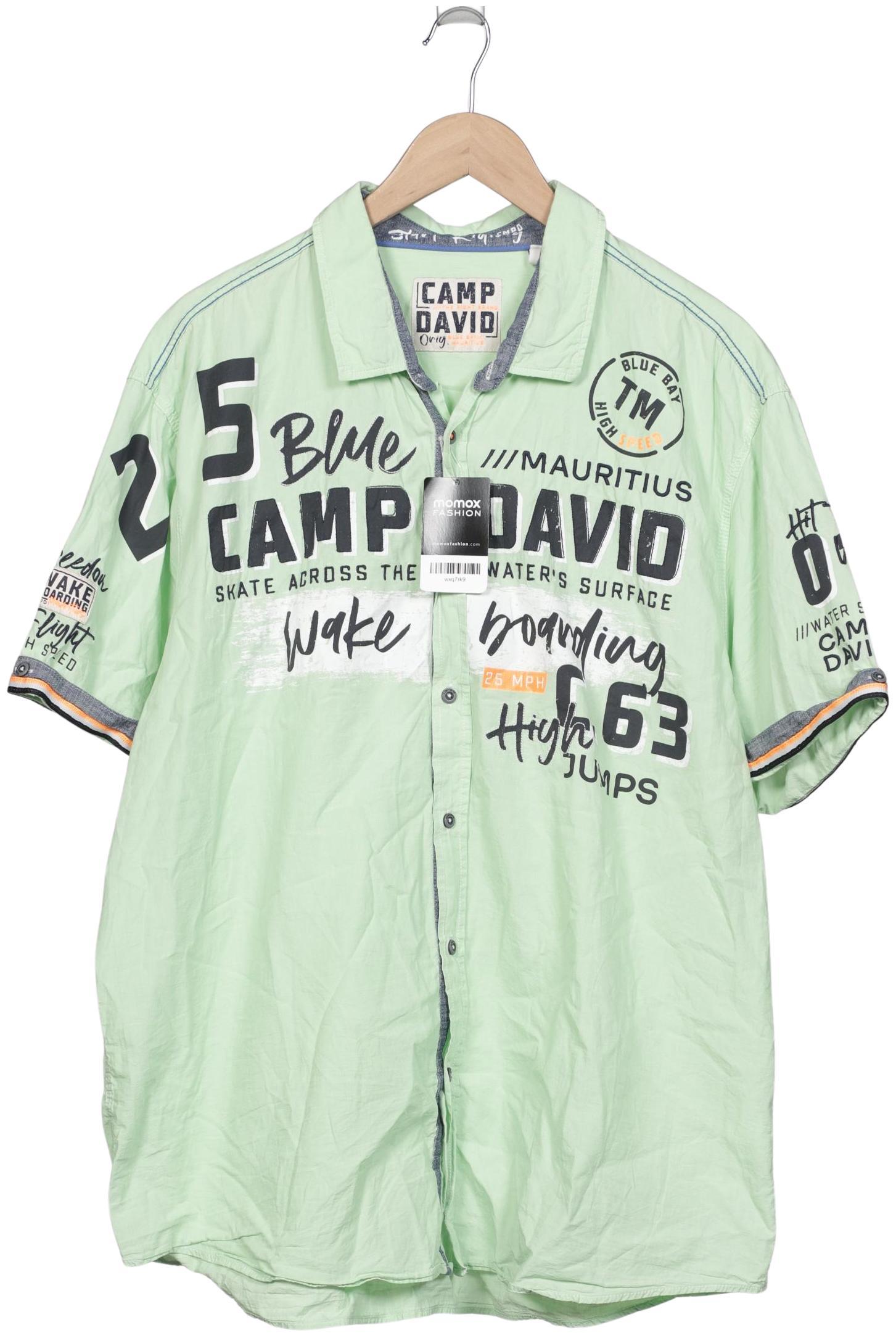 

Camp David Herren Hemd, hellgrün, Gr. 58