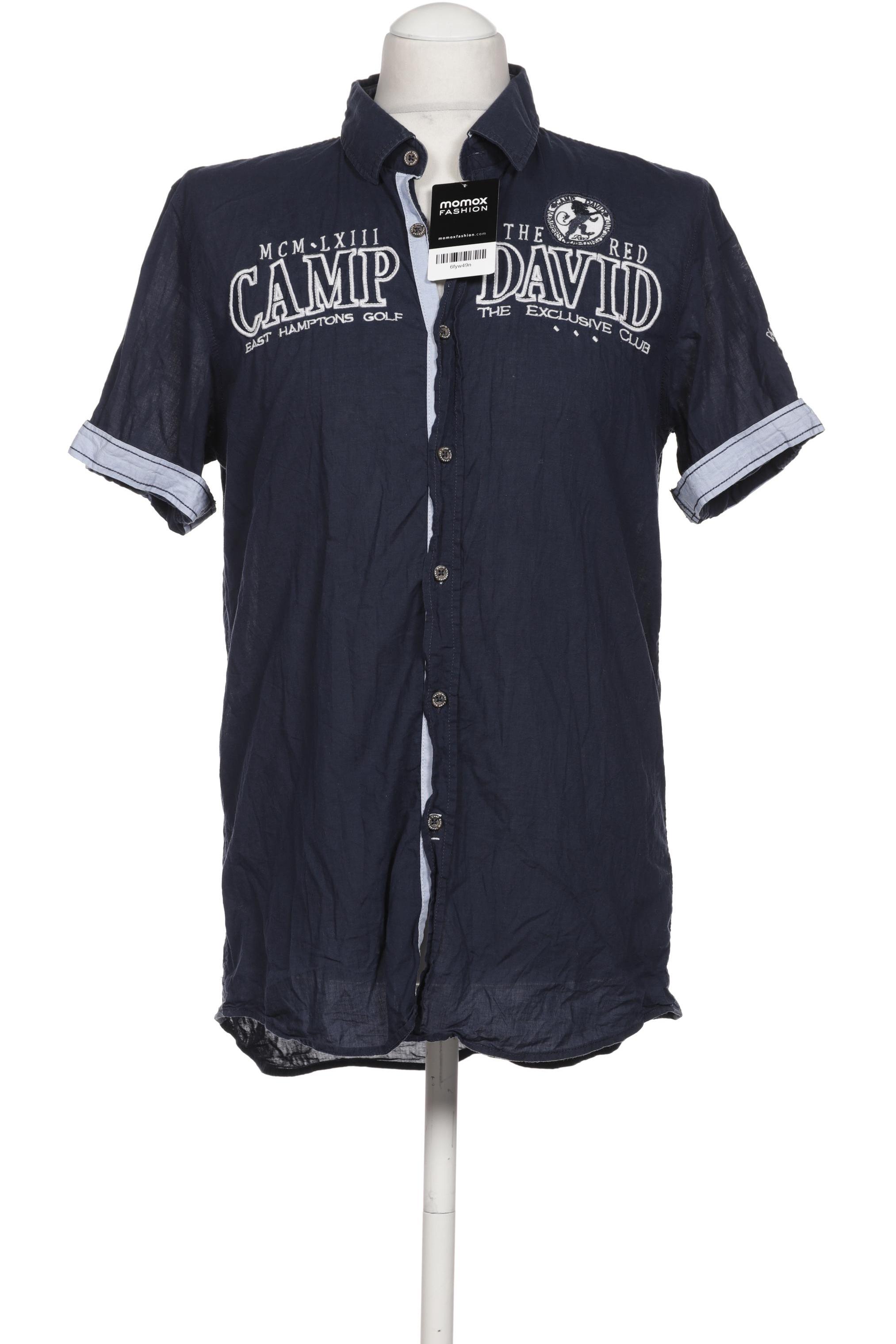 

Camp David Herren Hemd, marineblau, Gr. 48