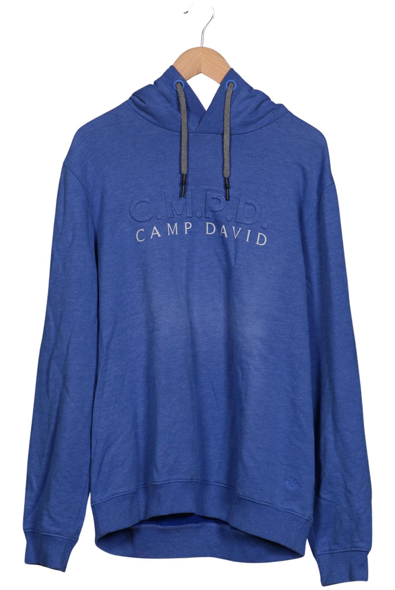 

Camp David Herren Kapuzenpullover, blau, Gr. 54