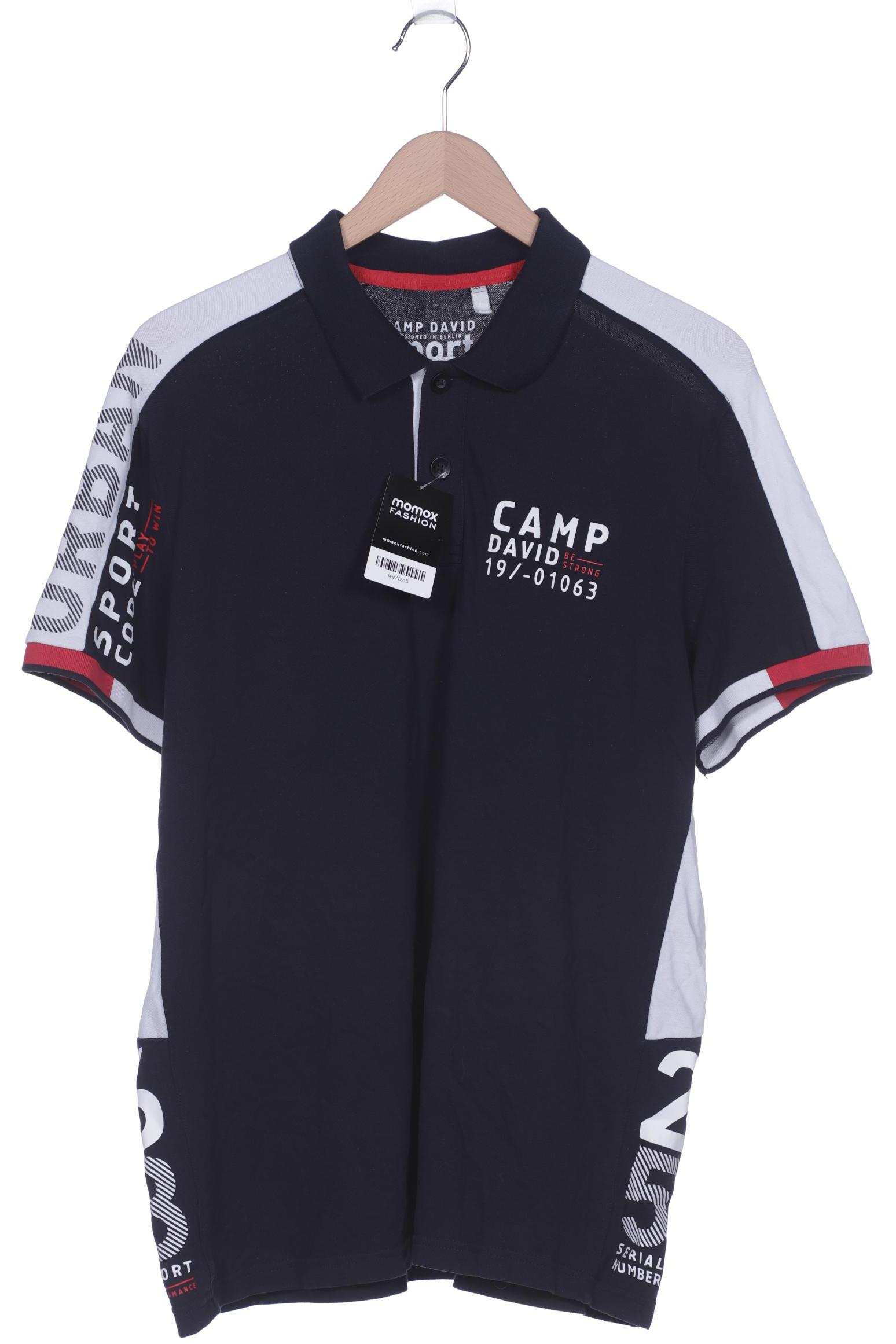 

Camp David Herren Poloshirt, cremeweiß
