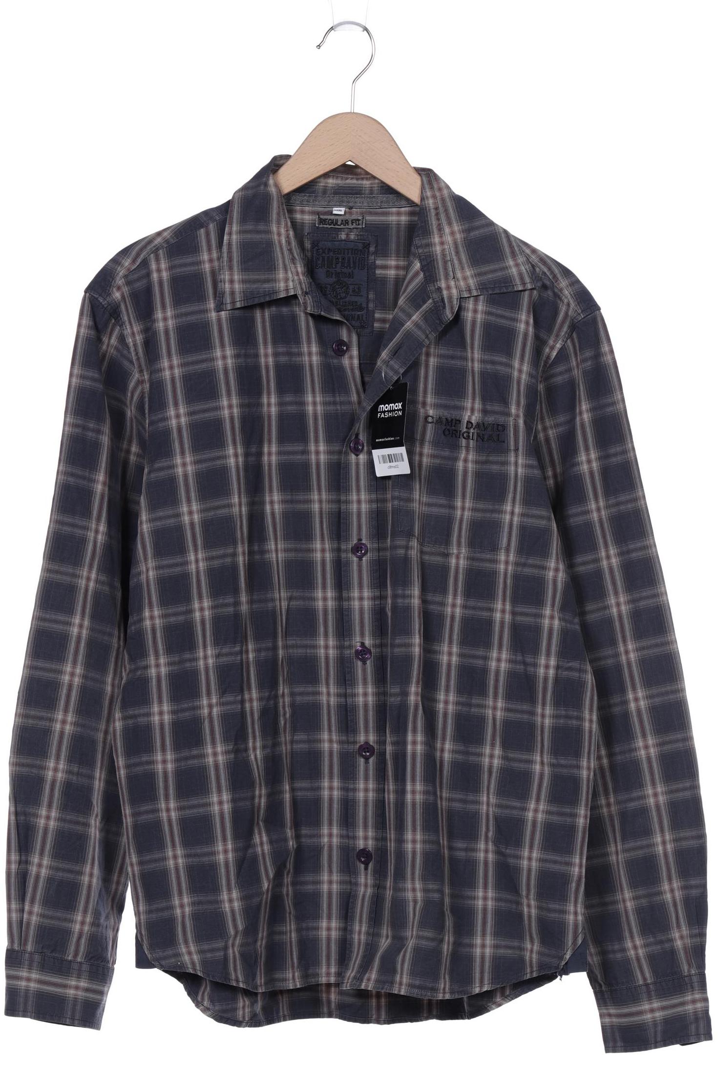 

Camp David Herren Hemd, marineblau, Gr. 58