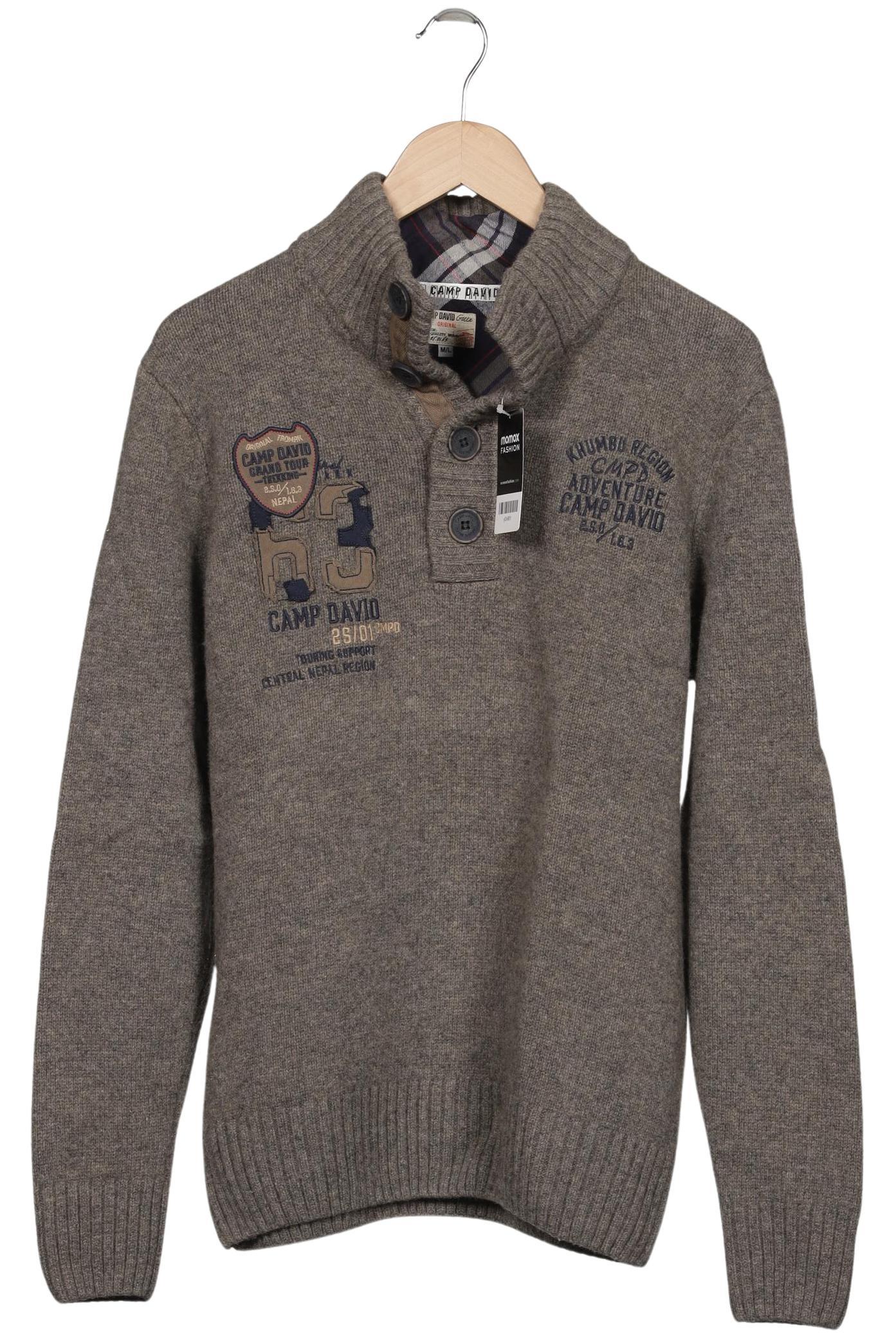 

Camp David Herren Pullover, grau, Gr. 48