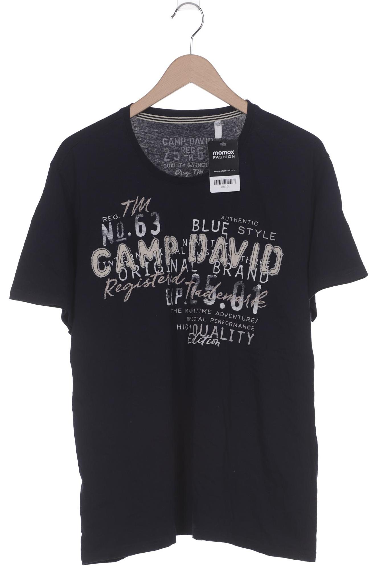 

Camp David Herren T-Shirt, marineblau, Gr. 56