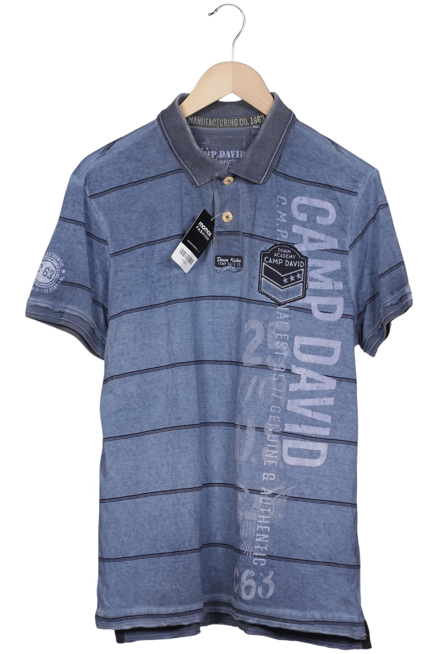

Camp David Herren Poloshirt, blau, Gr. 52