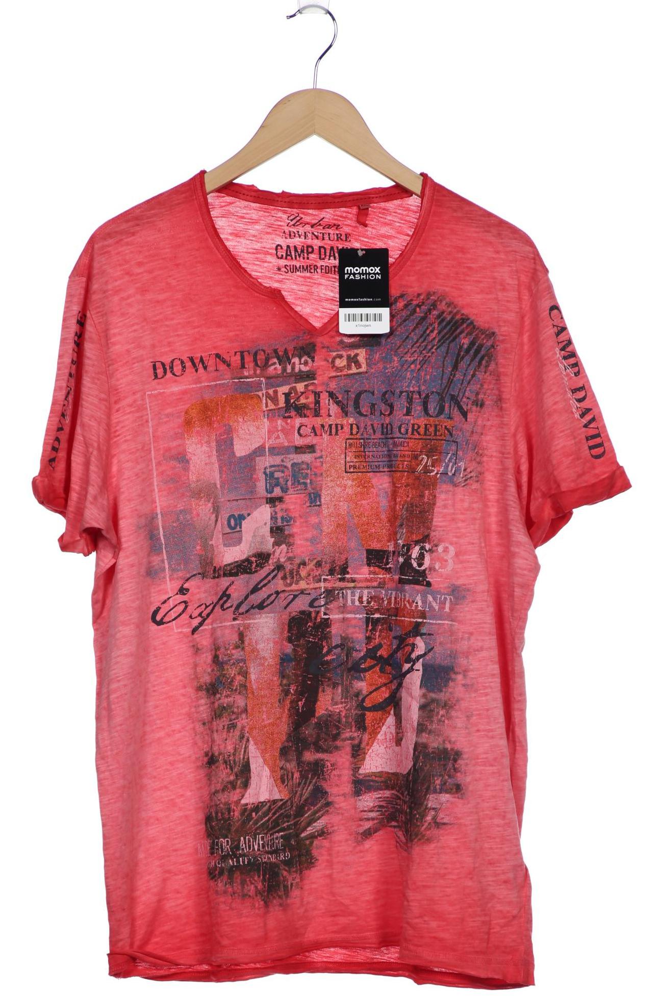 

Camp David Herren T-Shirt, rot