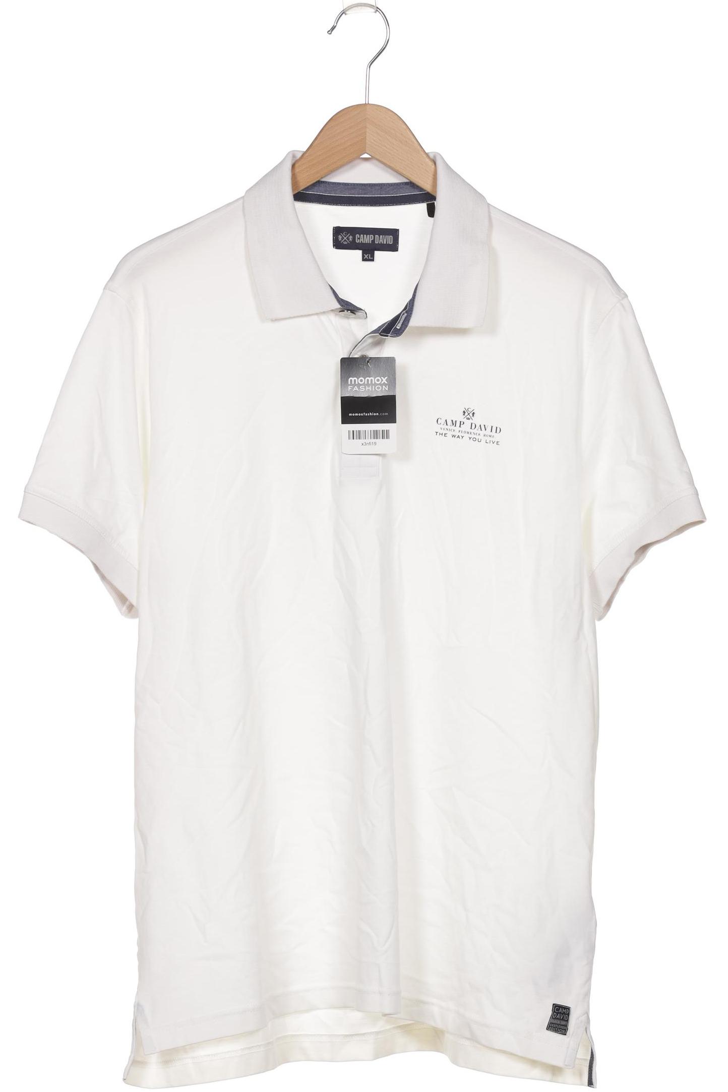 

Camp David Herren Poloshirt, weiß, Gr. 54