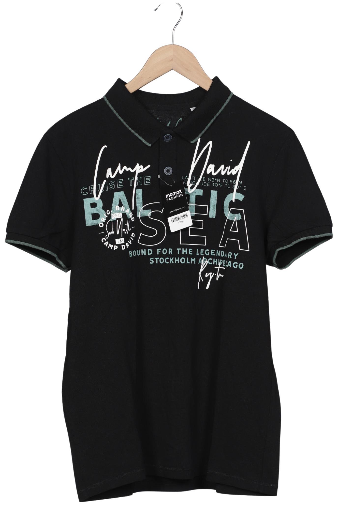 

Camp David Herren Poloshirt, schwarz, Gr. 52