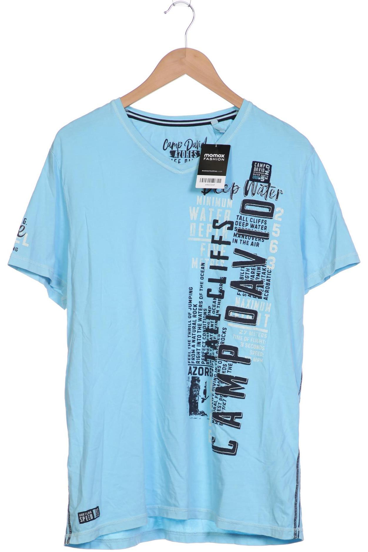 

Camp David Herren T-Shirt, hellblau