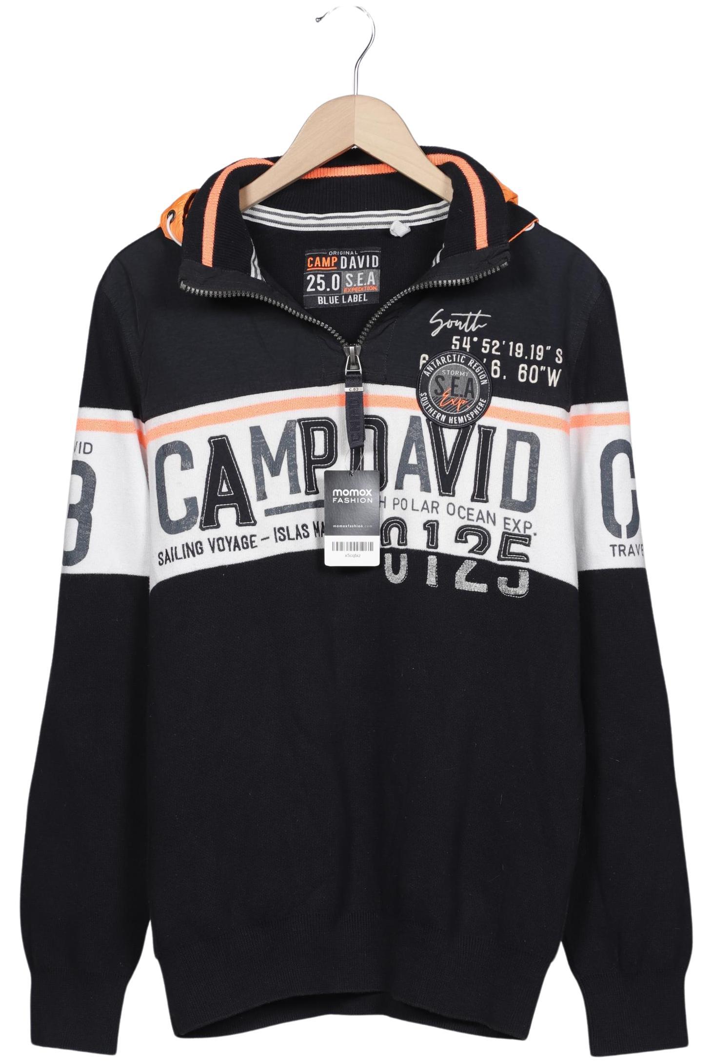 

Camp David Herren Kapuzenpullover, marineblau, Gr. 52