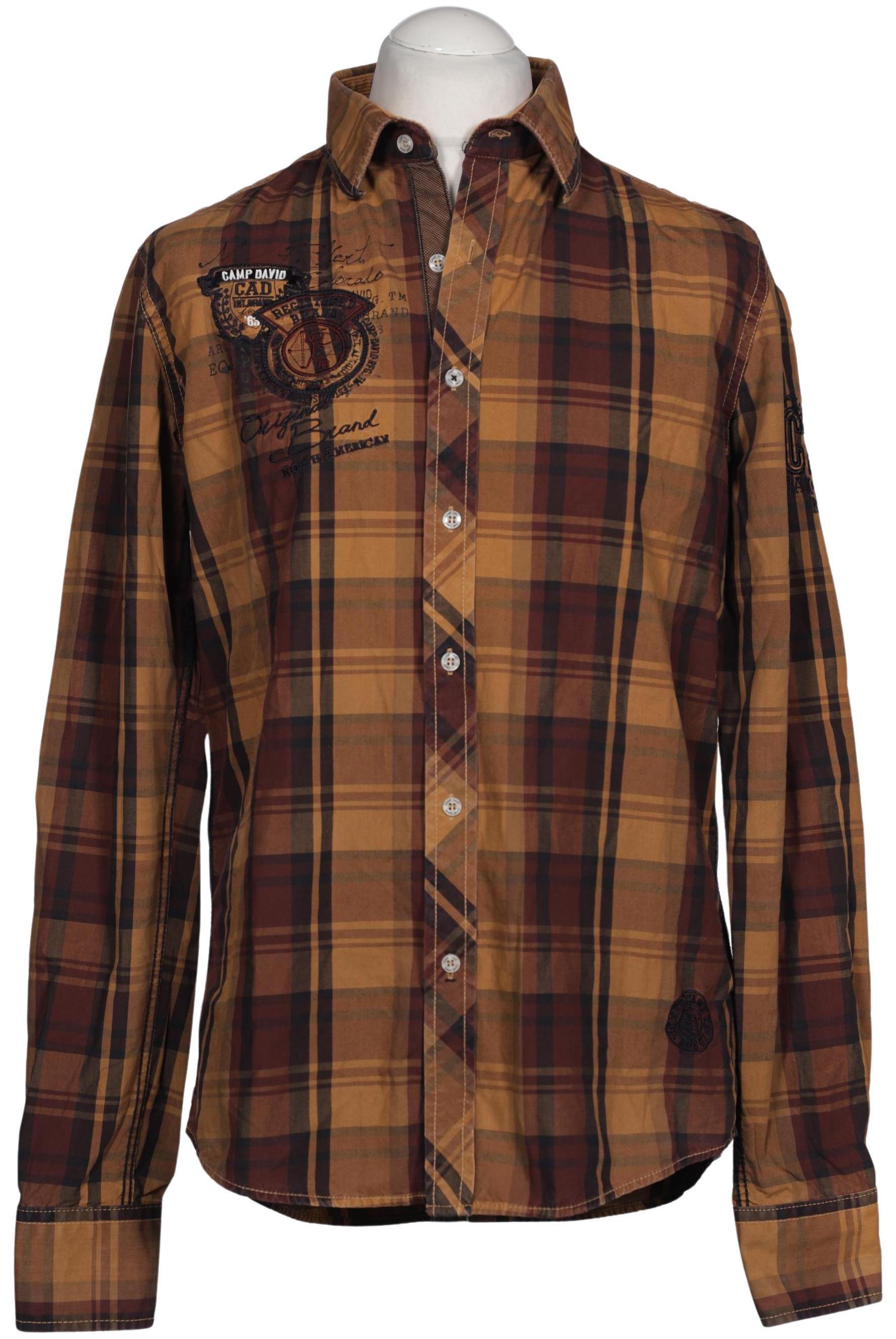 

Camp David Herren Hemd, braun, Gr. 48
