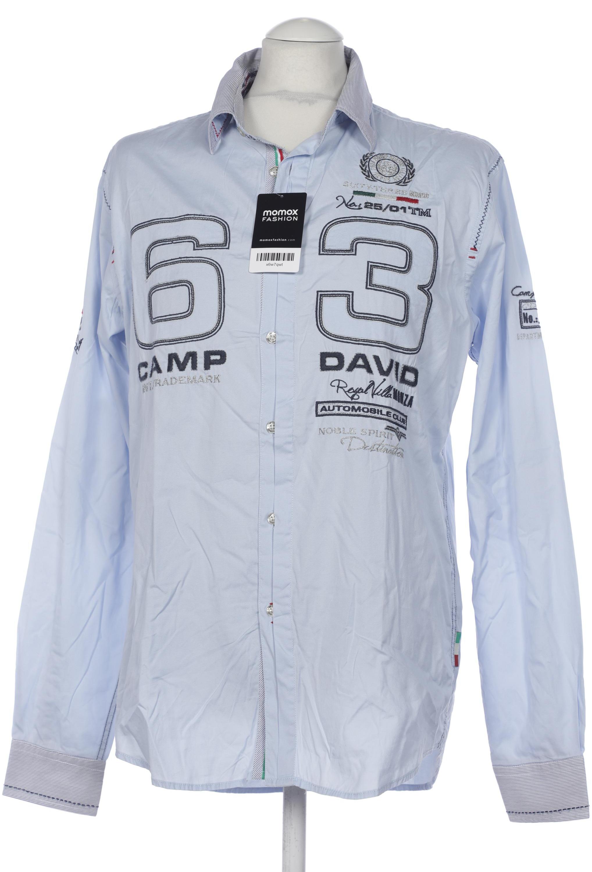 

Camp David Herren Hemd, hellblau