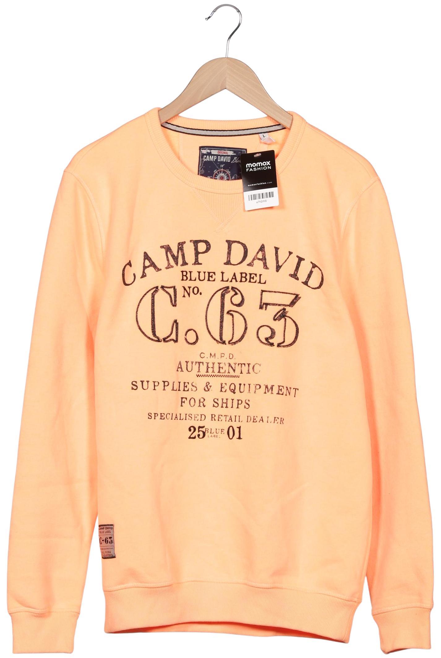 

Camp David Herren Sweatshirt, neon, Gr. 52