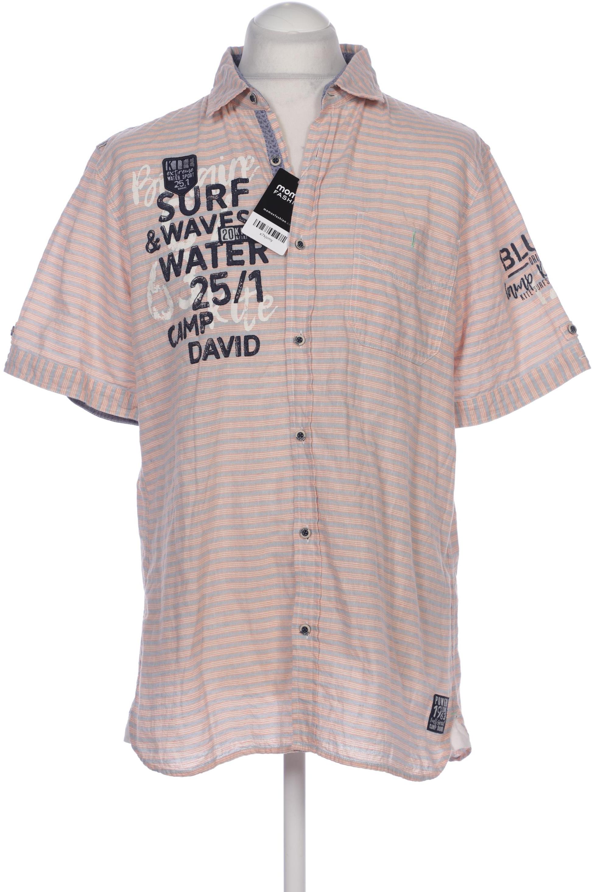 

Camp David Herren Hemd, orange, Gr. 48