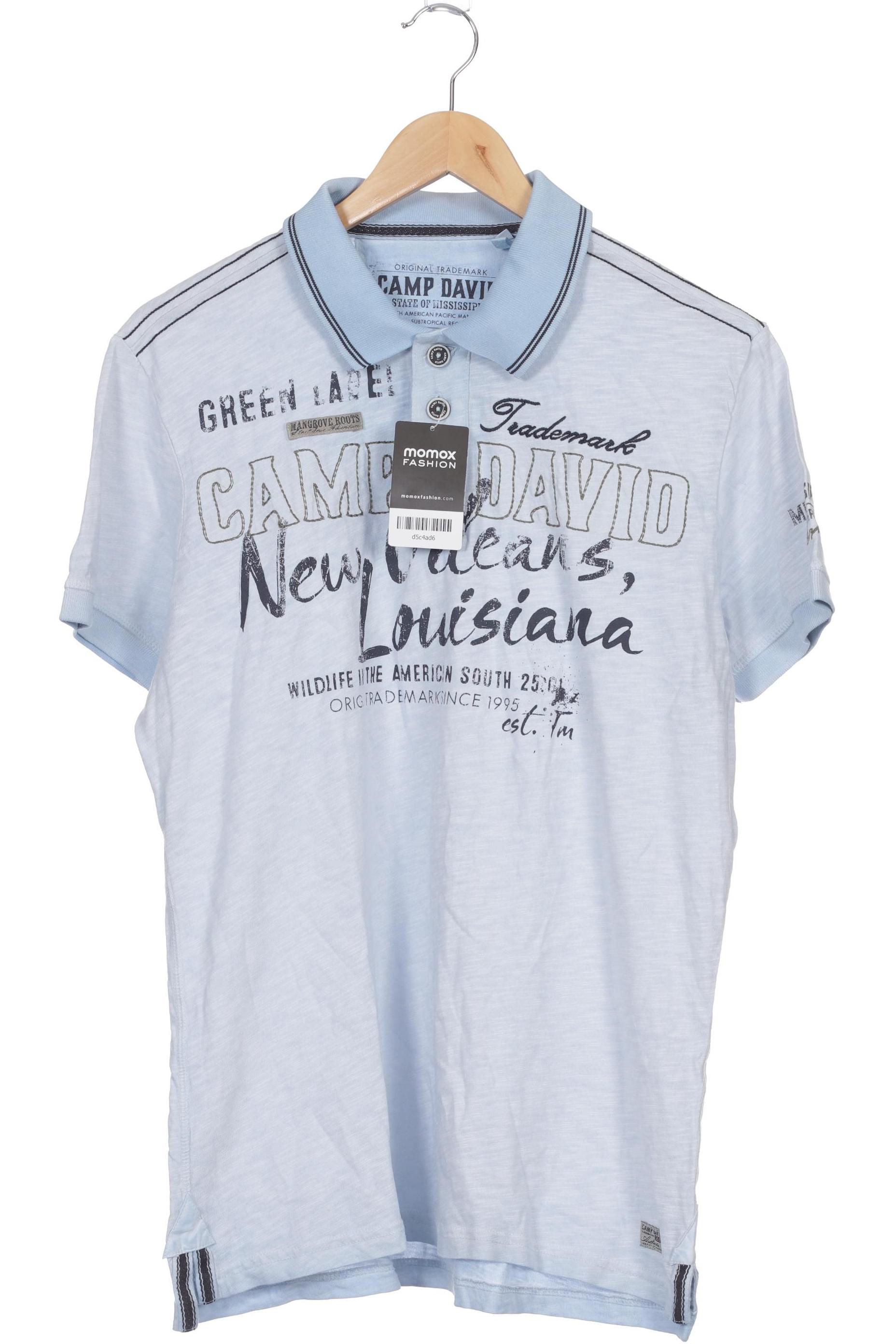 

Camp David Herren Poloshirt, blau, Gr. 52