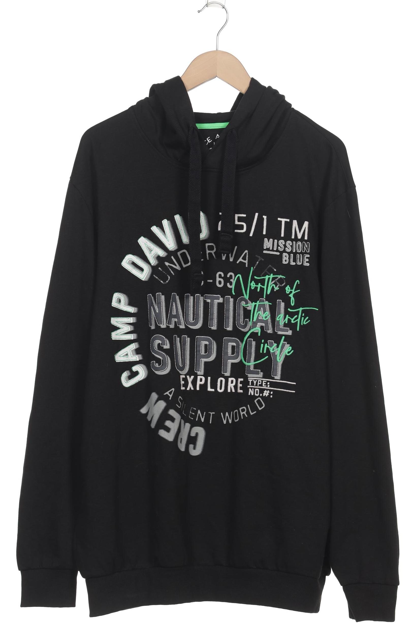 

Camp David Herren Kapuzenpullover, schwarz, Gr. 58