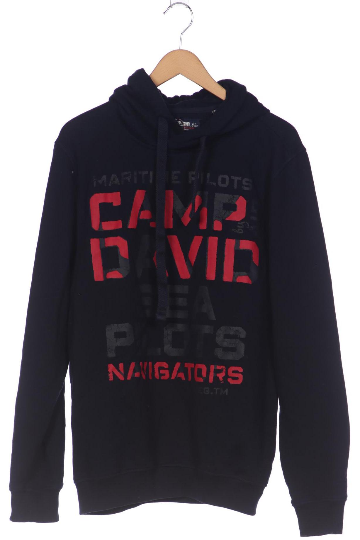 

Camp David Herren Kapuzenpullover, marineblau, Gr. 54