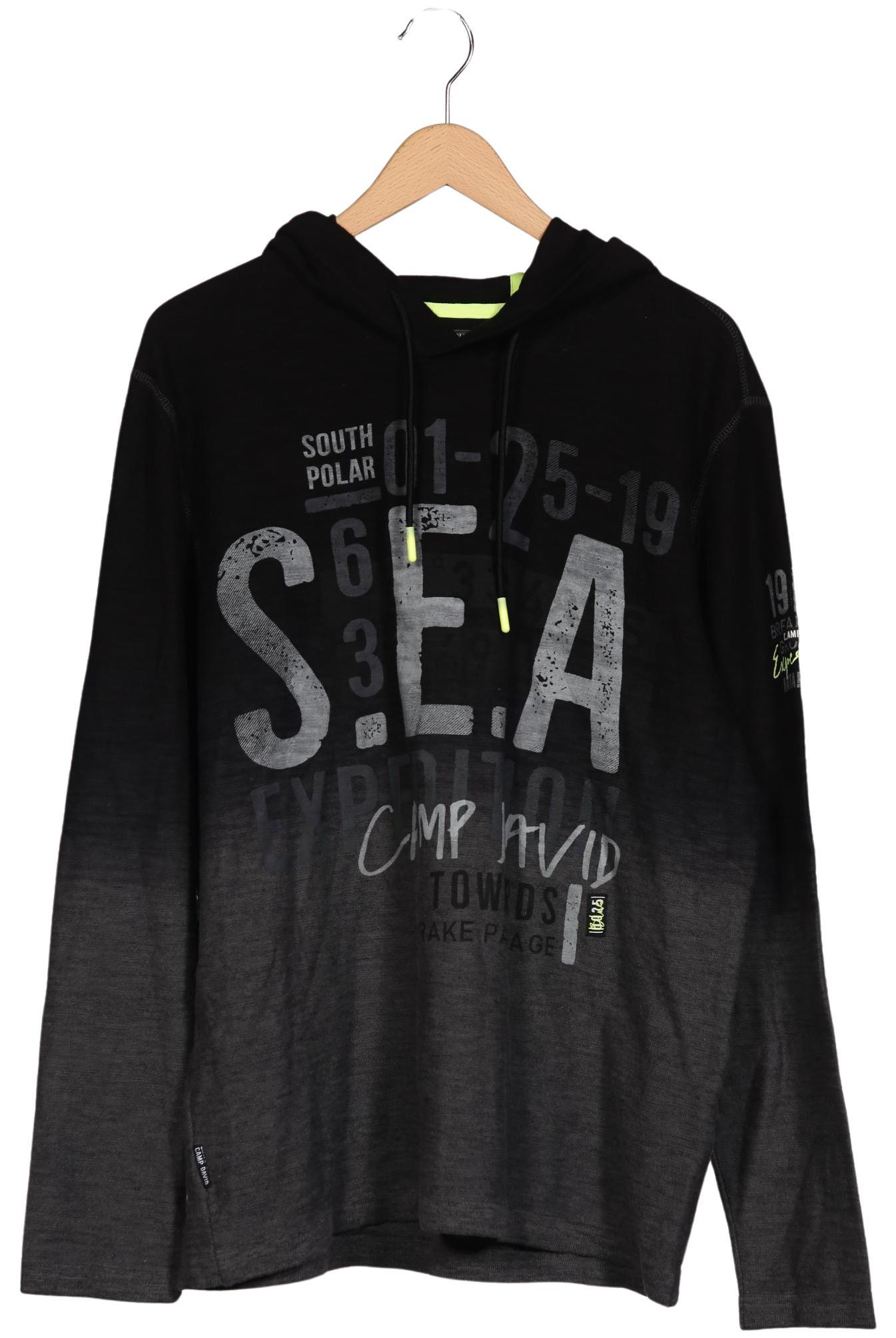 

Camp David Herren Kapuzenpullover, neon, Gr. 56