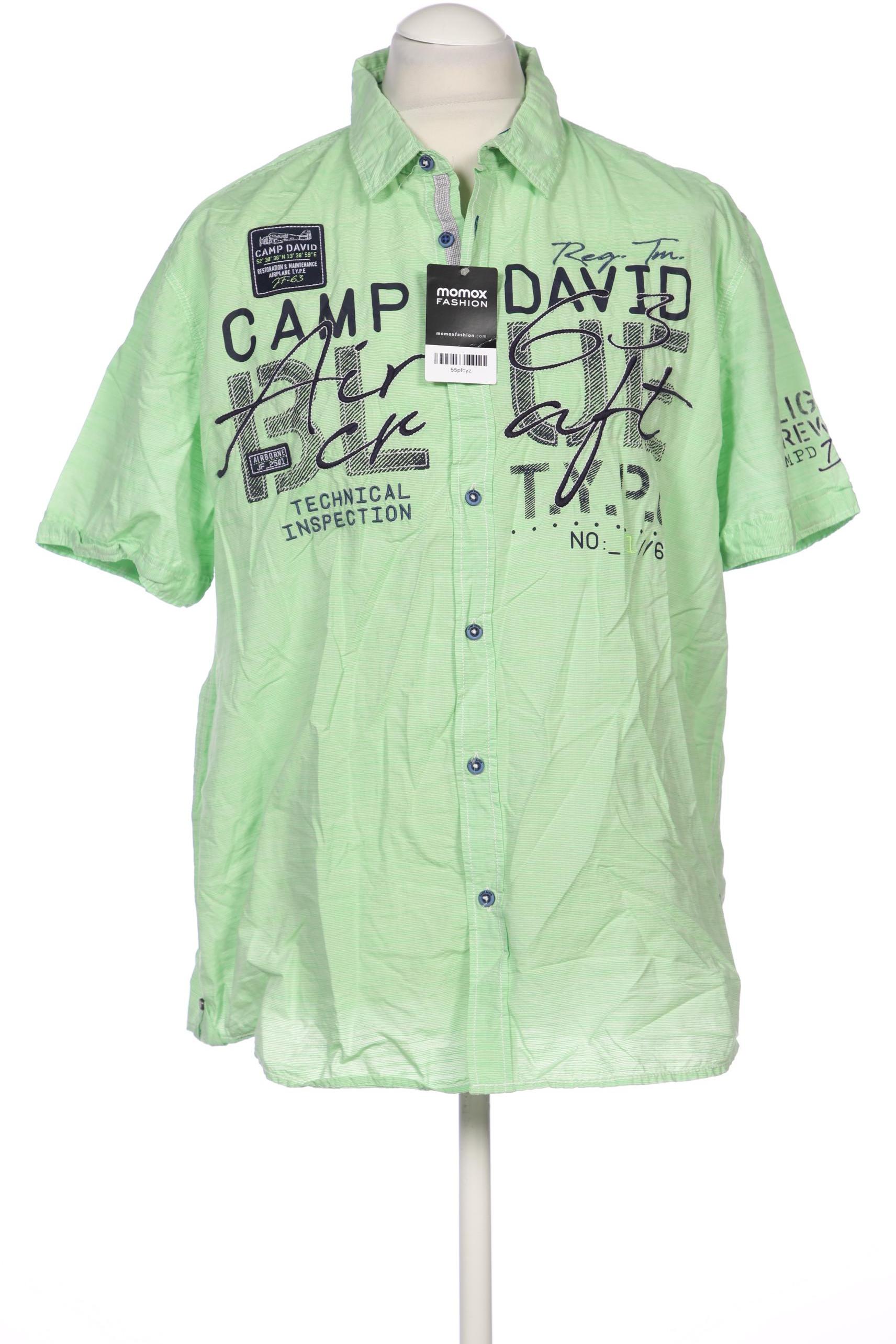 

Camp David Herren Hemd, hellgrün, Gr. 54