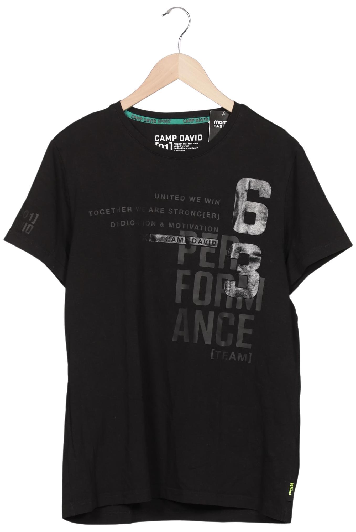 

Camp David Herren T-Shirt, schwarz, Gr. 52