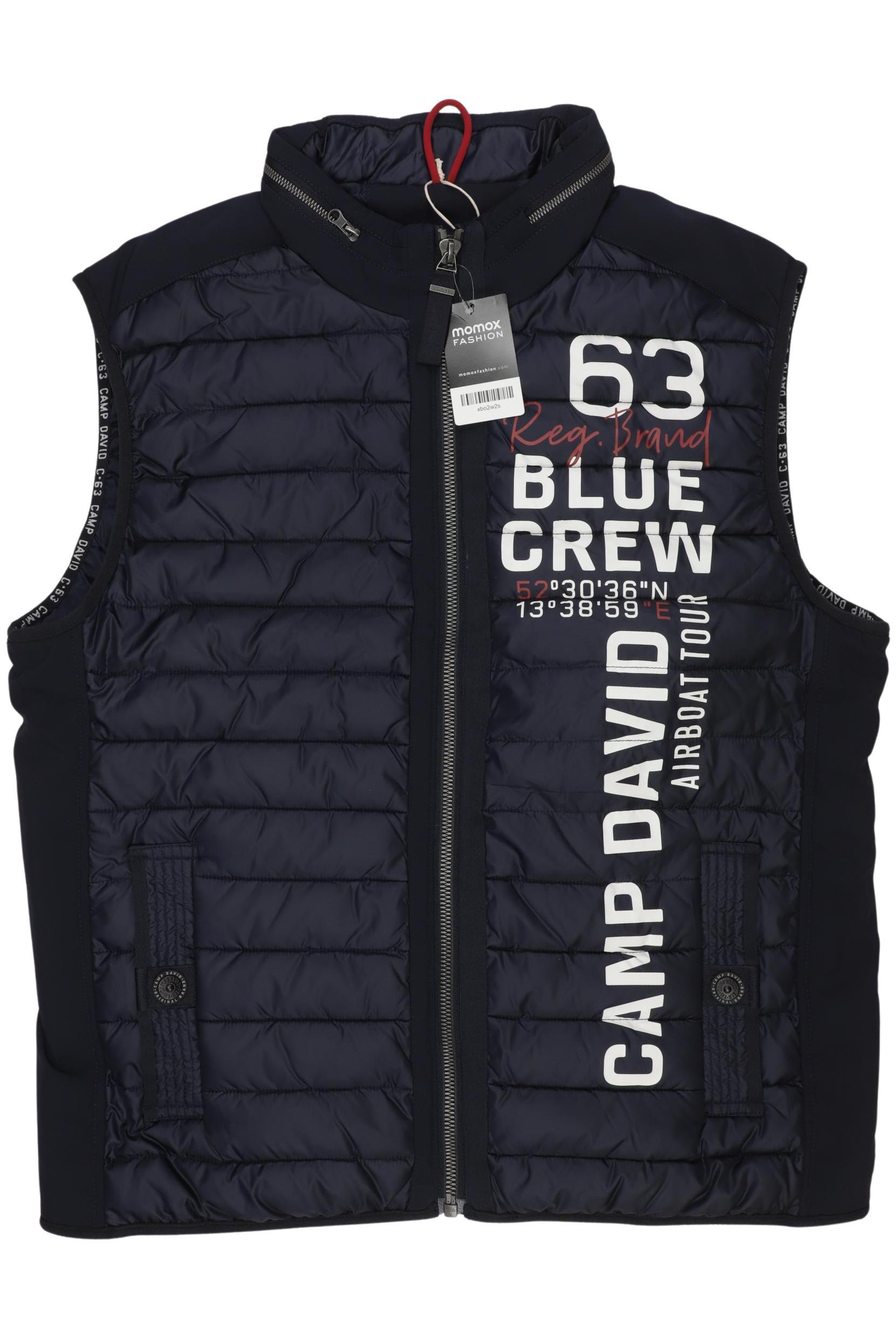 

Camp David Herren Weste, marineblau, Gr. 56