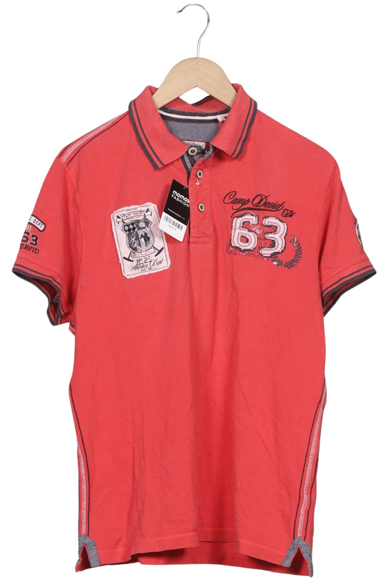 

Camp David Herren Poloshirt, rot, Gr. 52