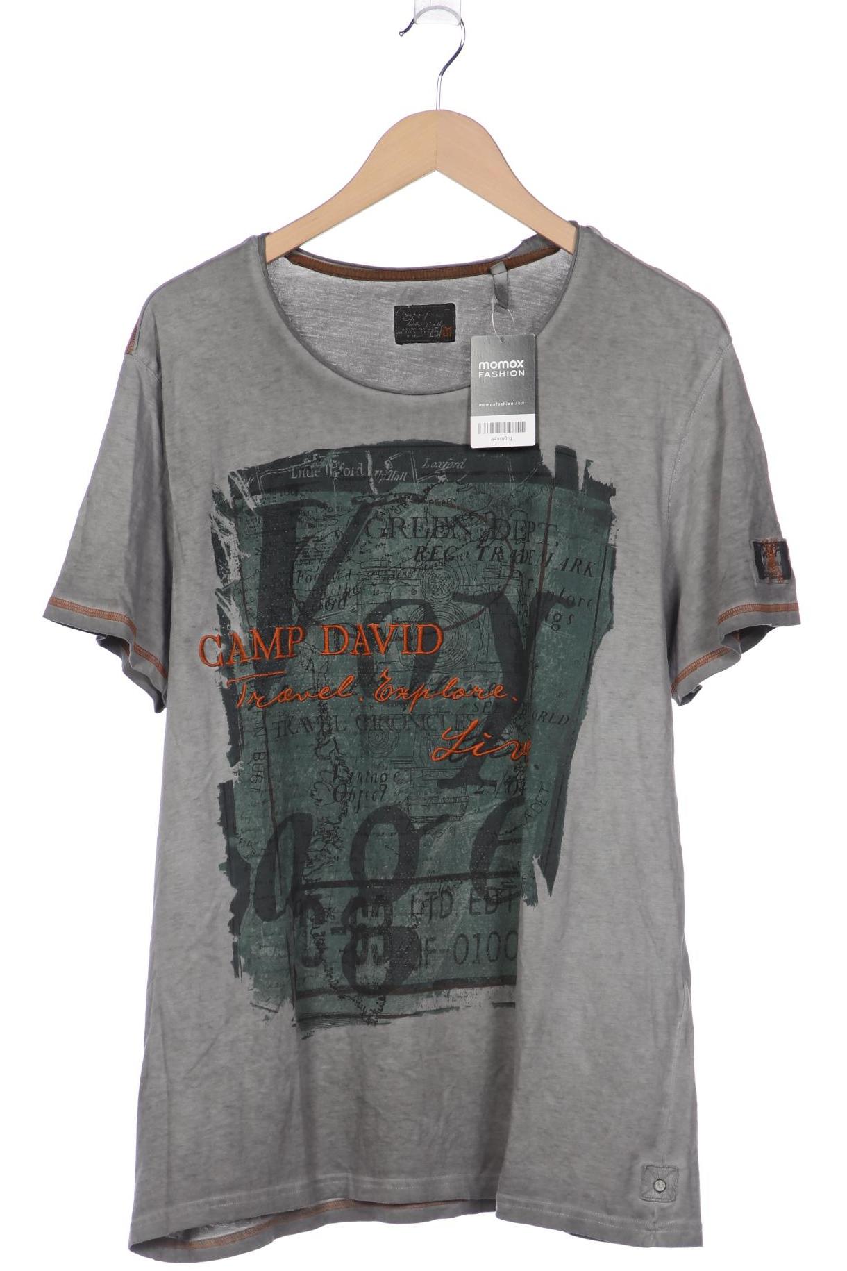 

Camp David Herren T-Shirt, grau