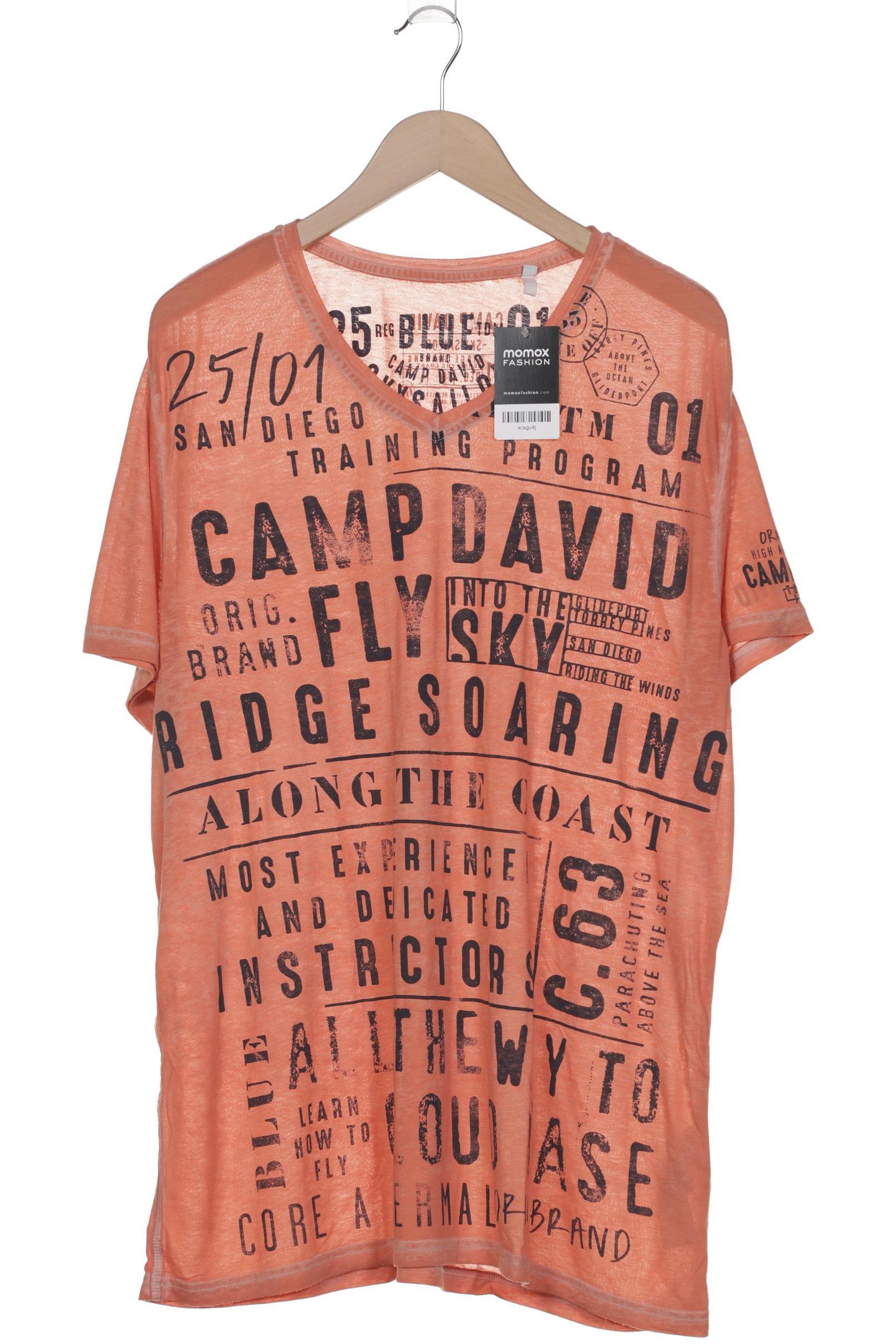 

Camp David Herren T-Shirt, orange, Gr. 54