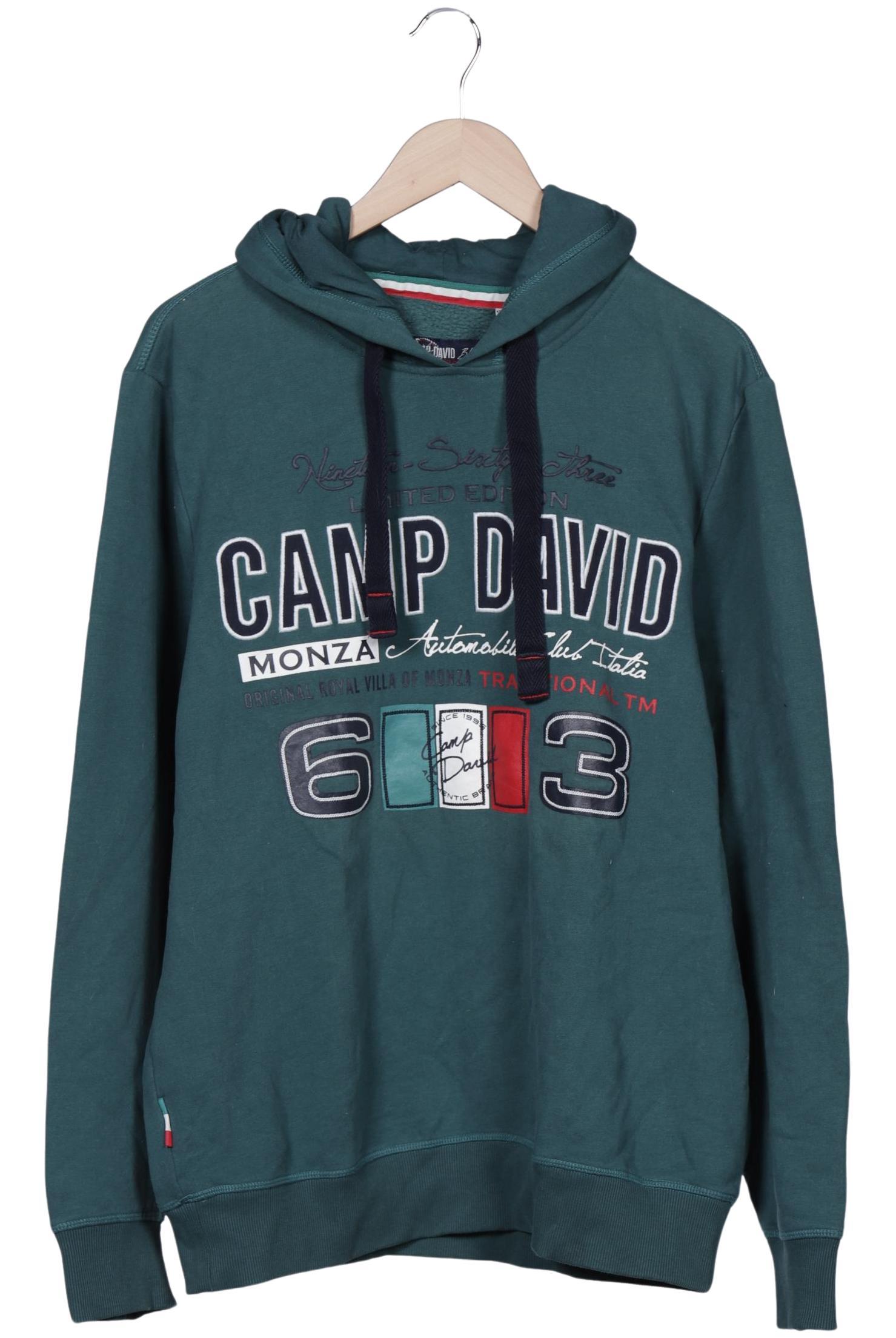 

Camp David Herren Kapuzenpullover, grün, Gr. 54