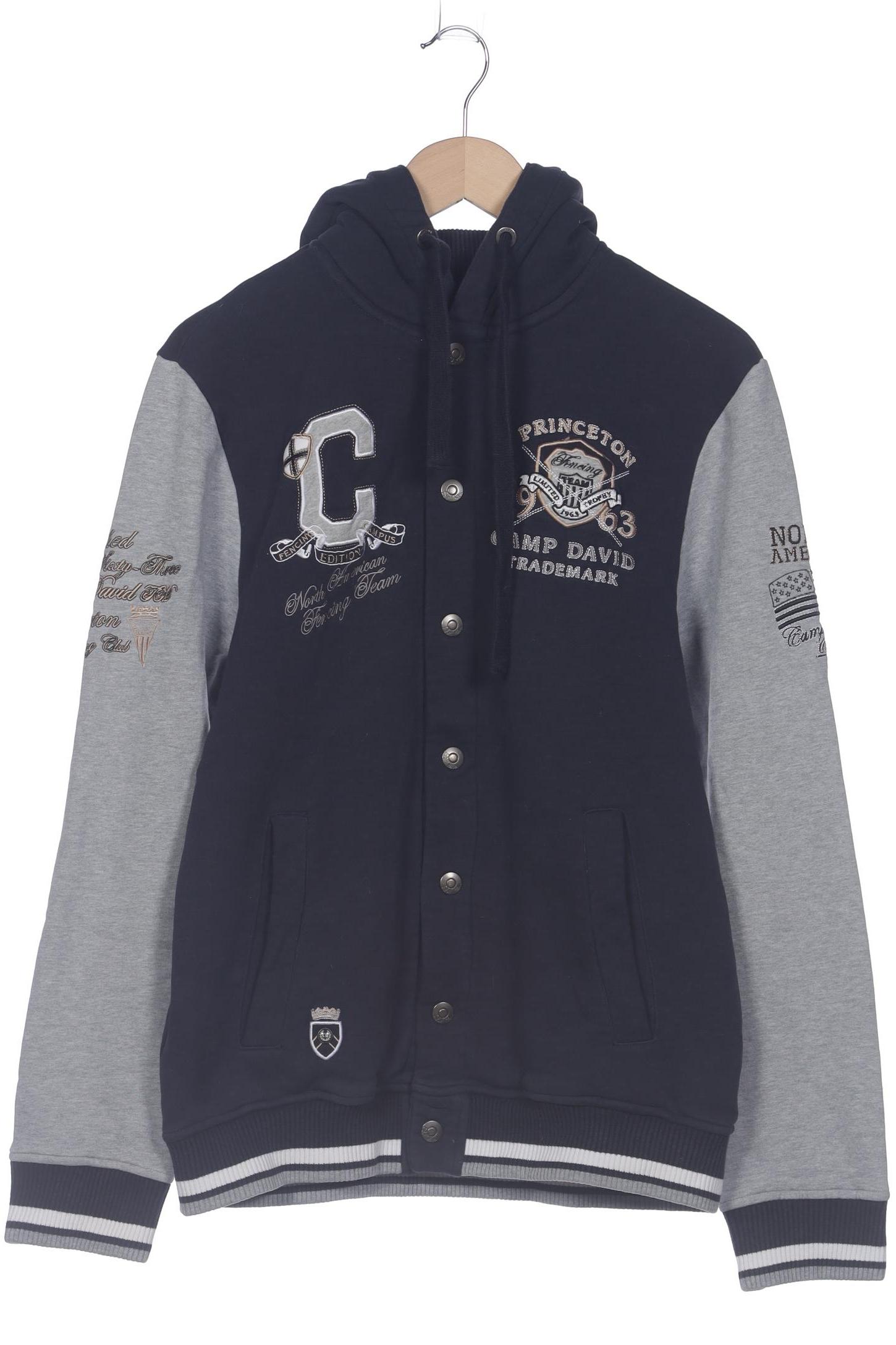 

Camp David Herren Kapuzenpullover, marineblau, Gr. 46