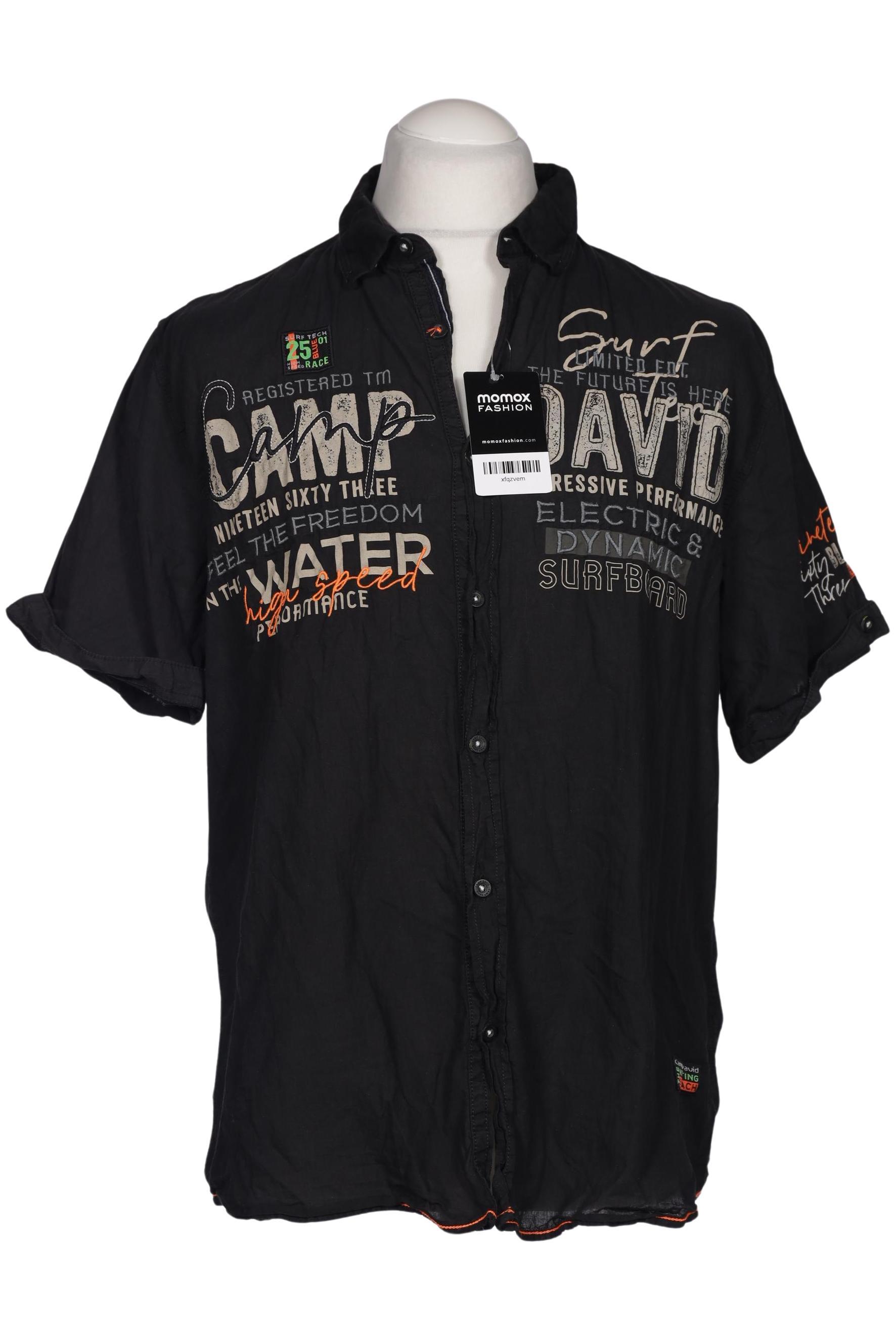

Camp David Herren Hemd, schwarz, Gr. 52