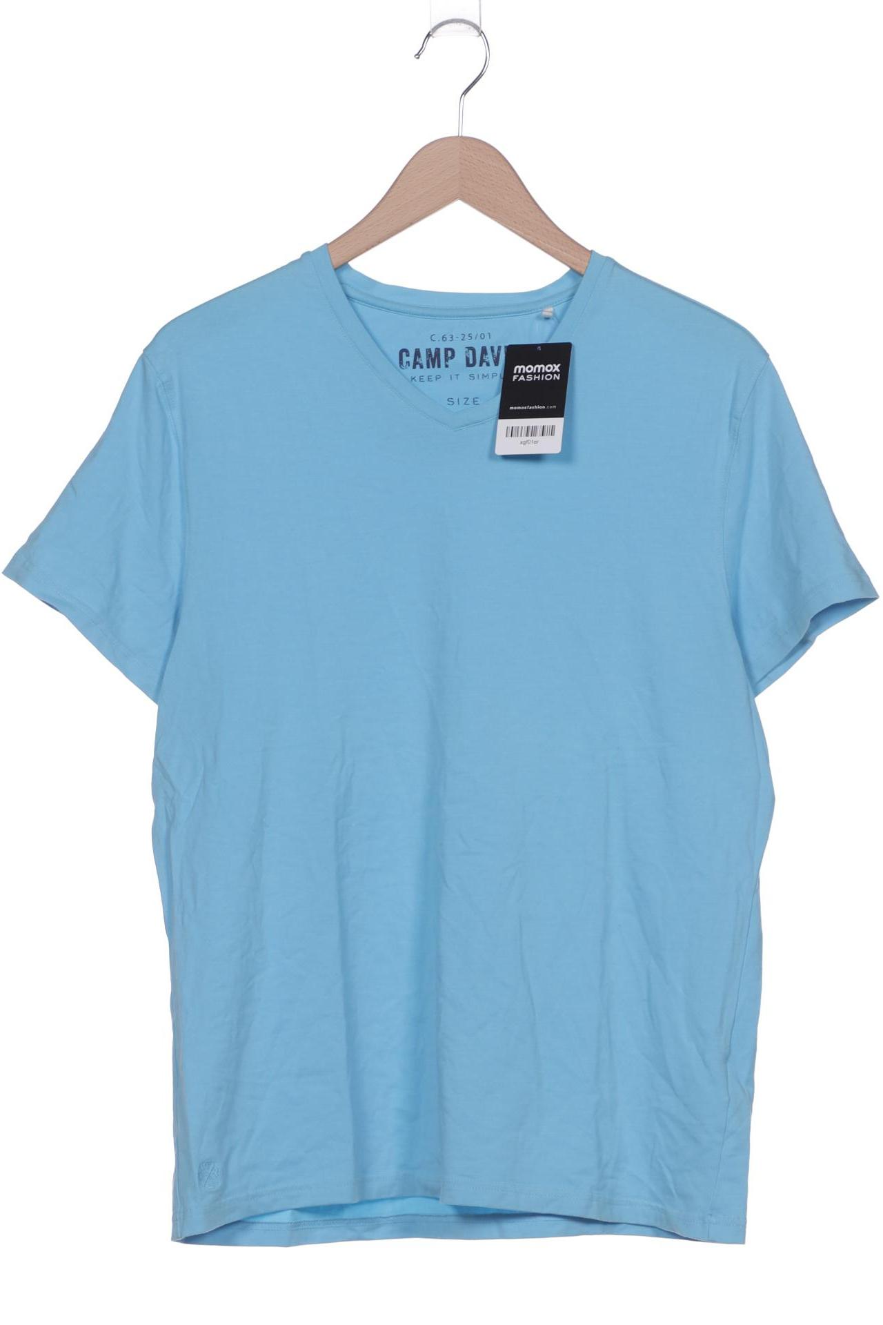 

Camp David Herren T-Shirt, blau, Gr. 52