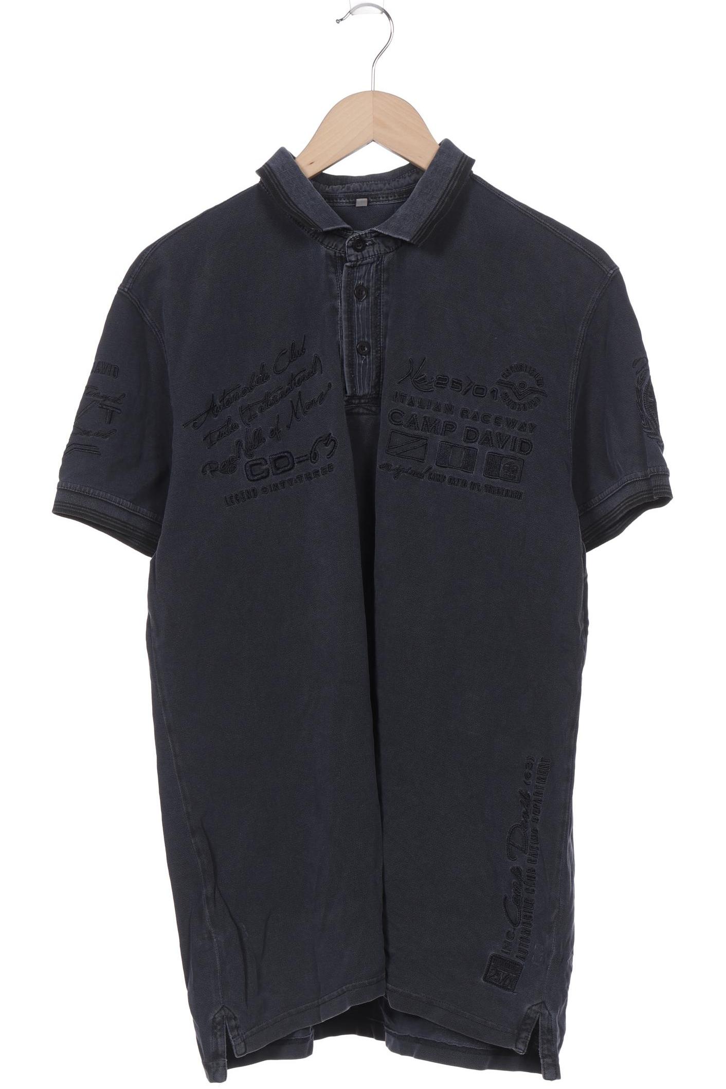 

Camp David Herren Poloshirt, marineblau