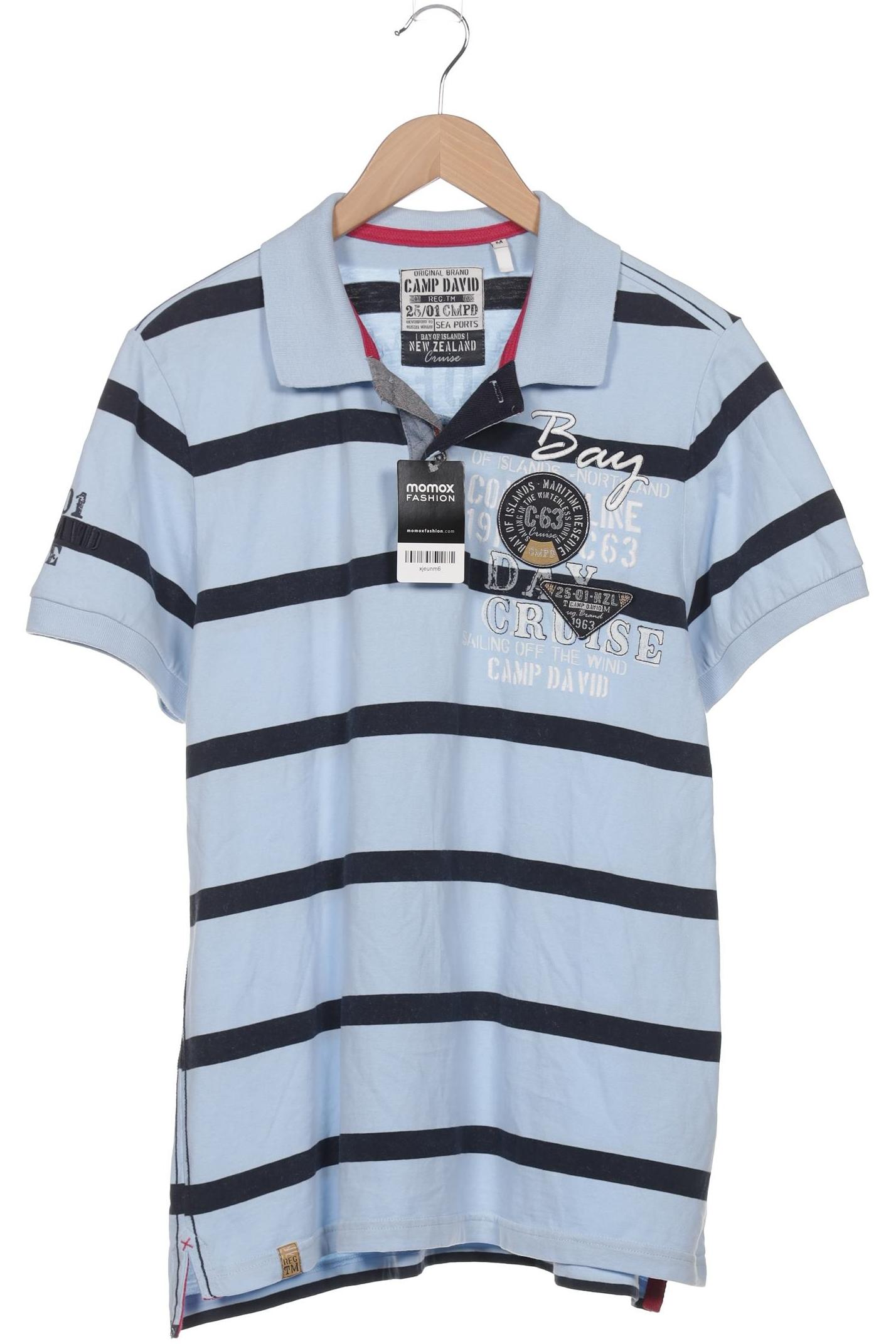 

Camp David Herren Poloshirt, blau, Gr. 48