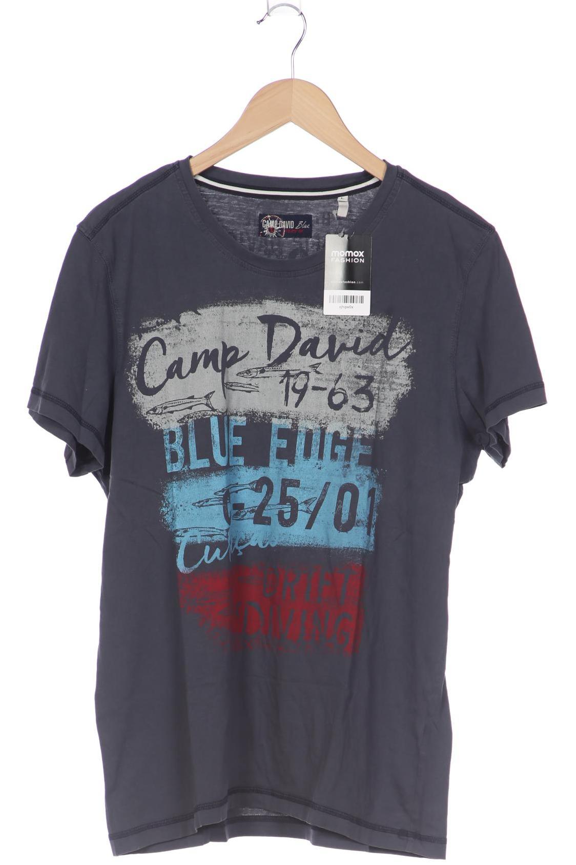 

Camp David Herren T-Shirt, grau