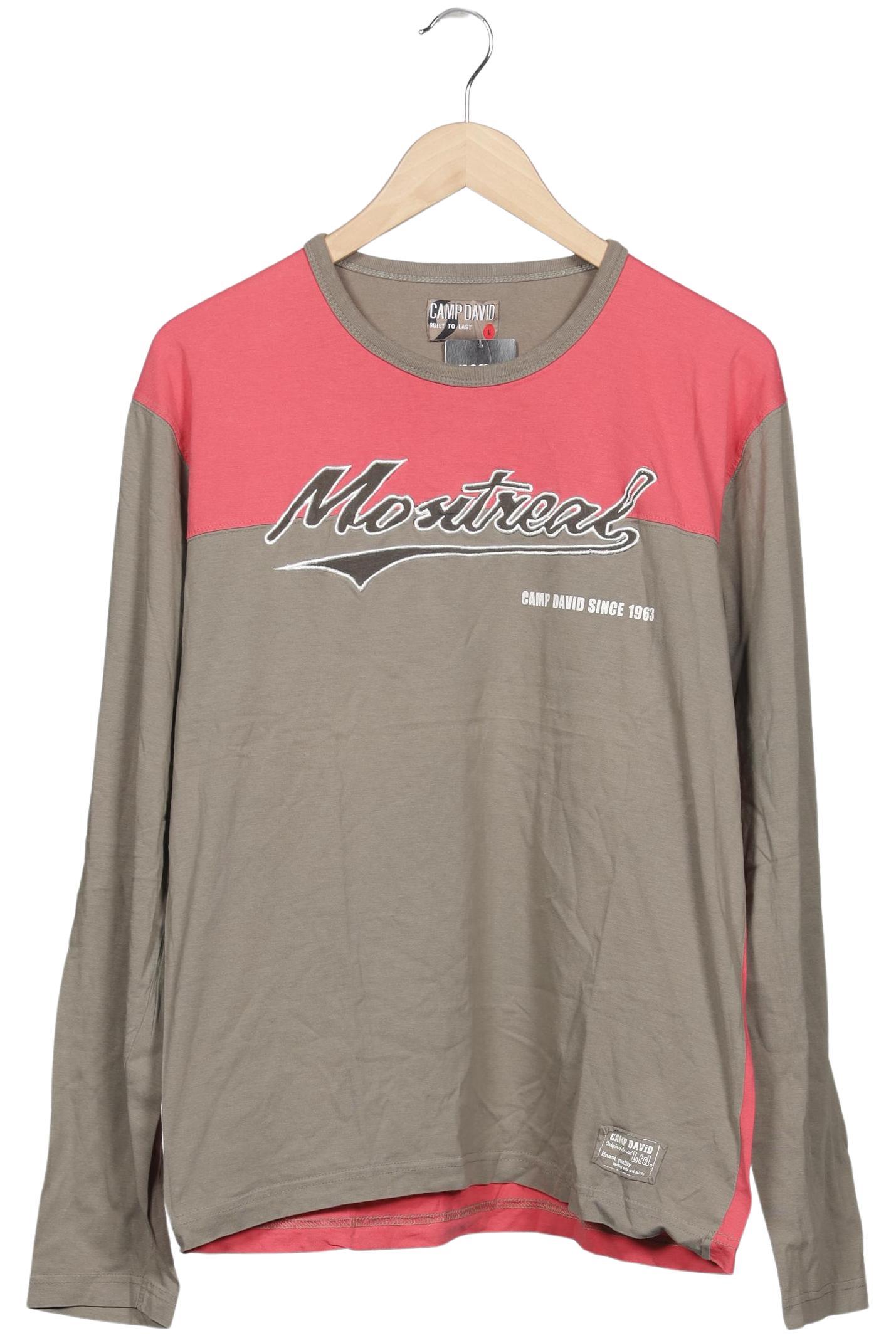 Thumbnail - Camp David Herren Langarmshirt, mehrfarbig, Gr. 52