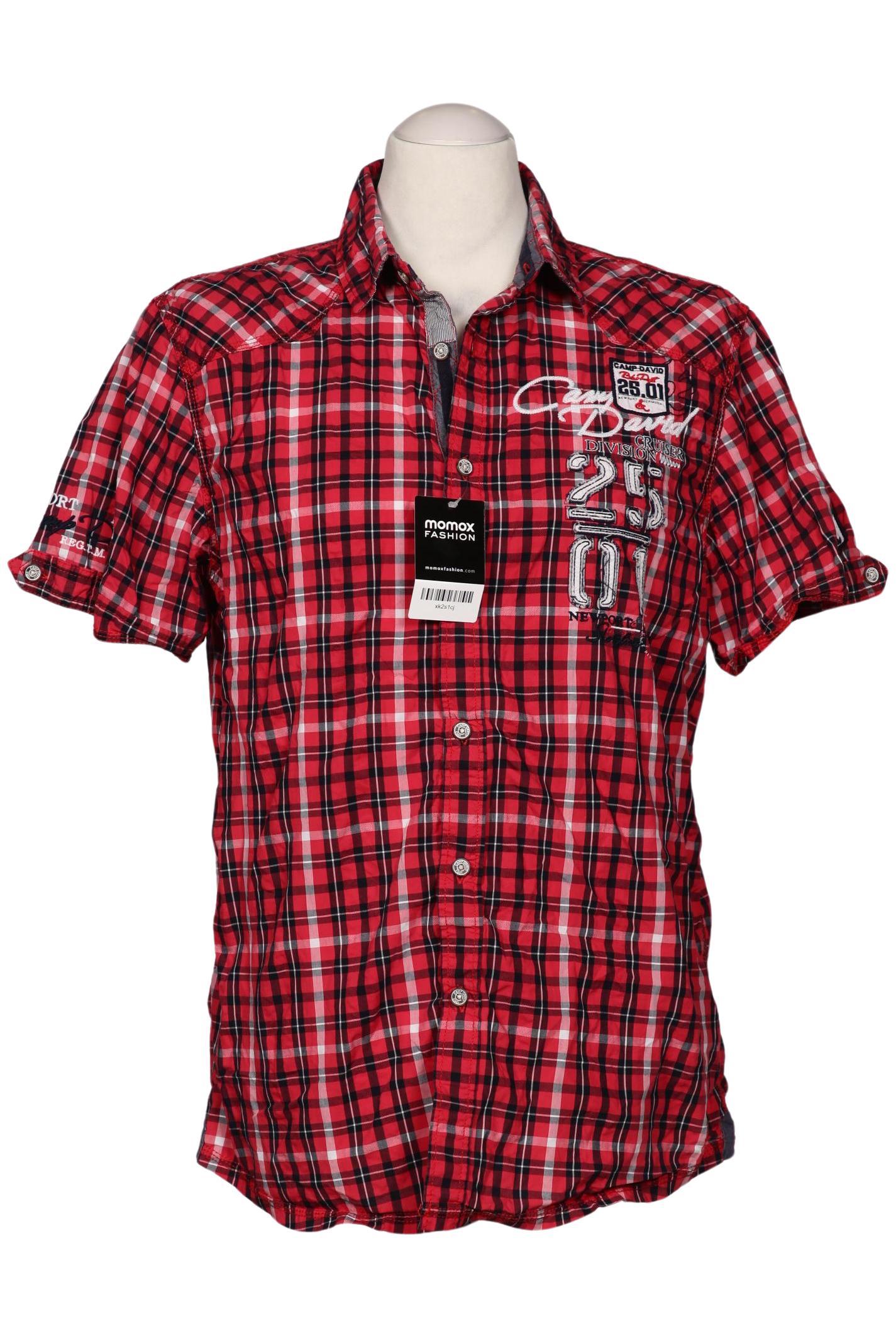 

Camp David Herren Hemd, rot, Gr. 48