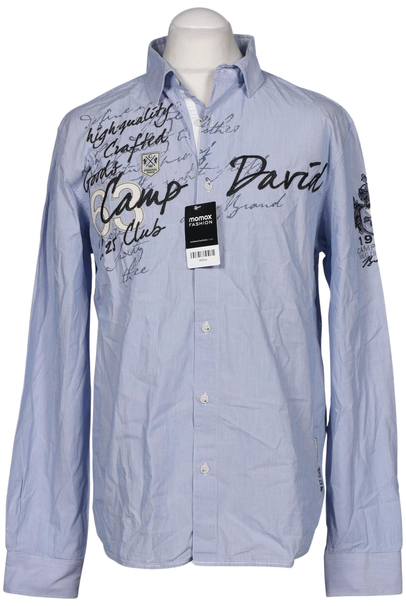 

Camp David Herren Hemd, blau, Gr. 52