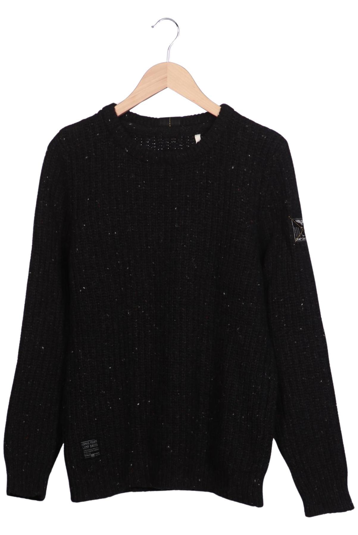 

Camp David Herren Pullover, schwarz, Gr. 48