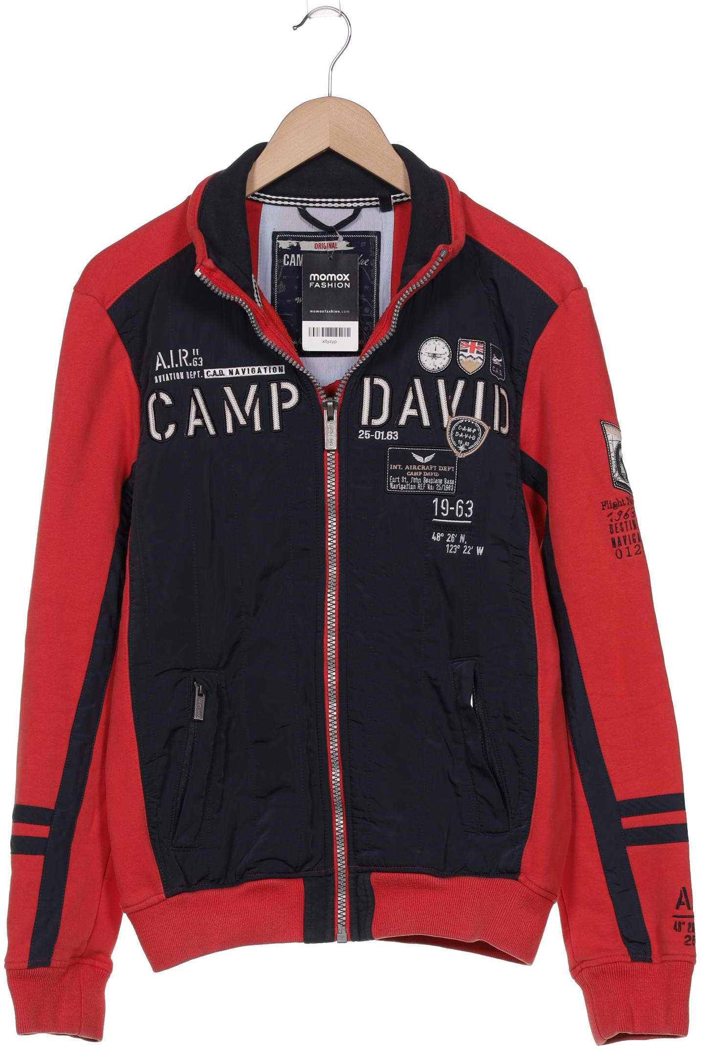 

Camp David Herren Sweatshirt, rot, Gr. 46