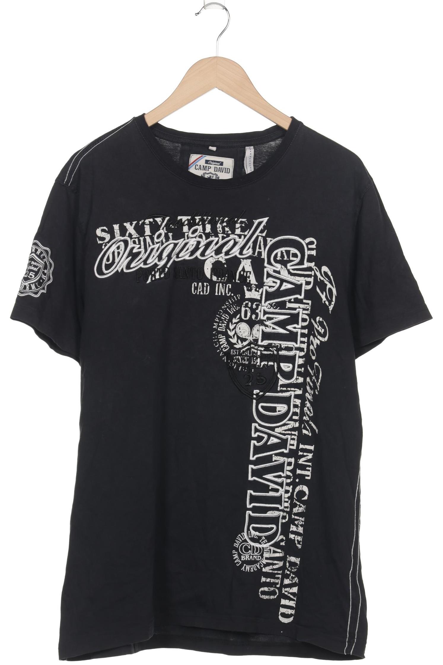 

Camp David Herren T-Shirt, schwarz, Gr. 56