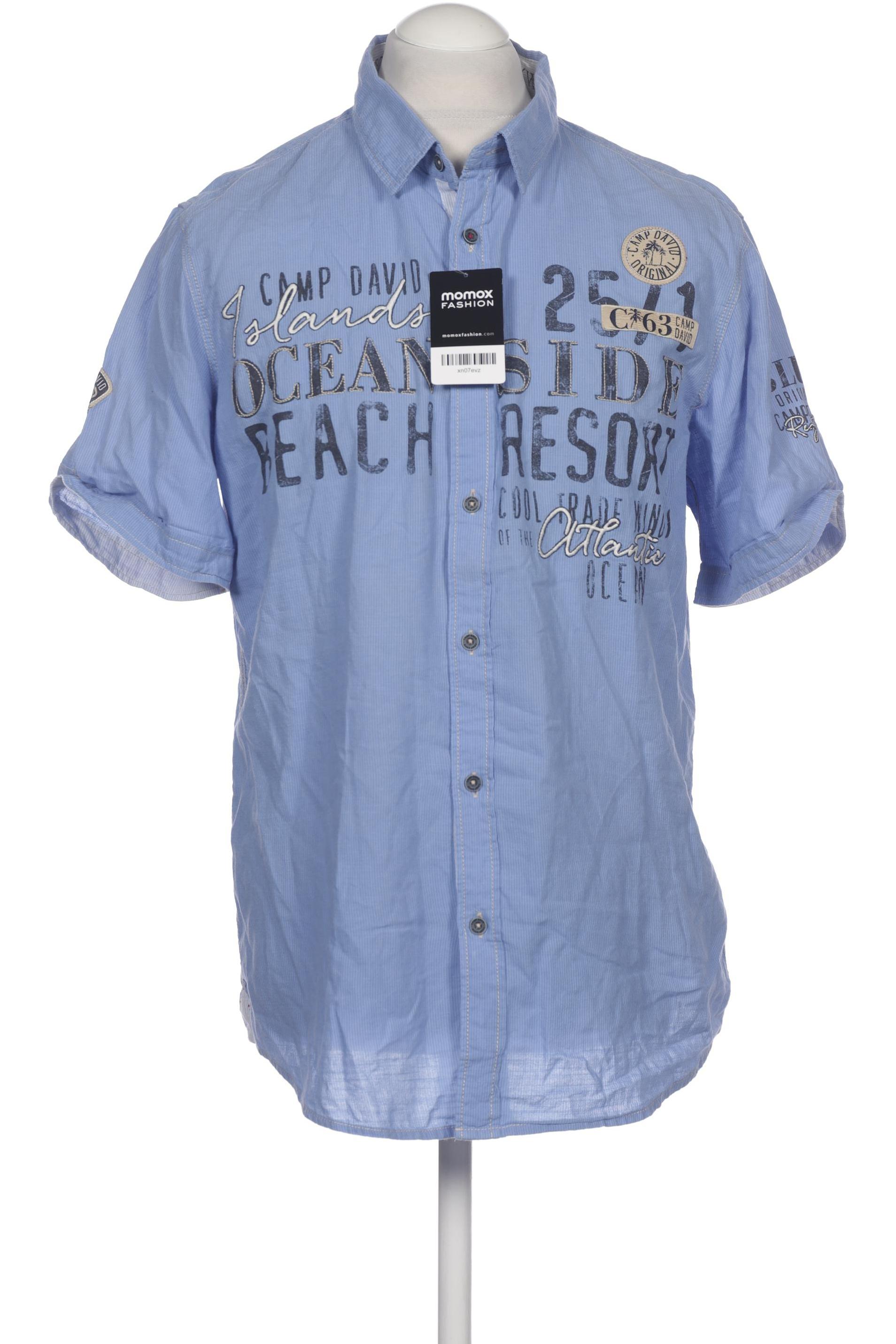 

Camp David Herren Hemd, blau, Gr. 52
