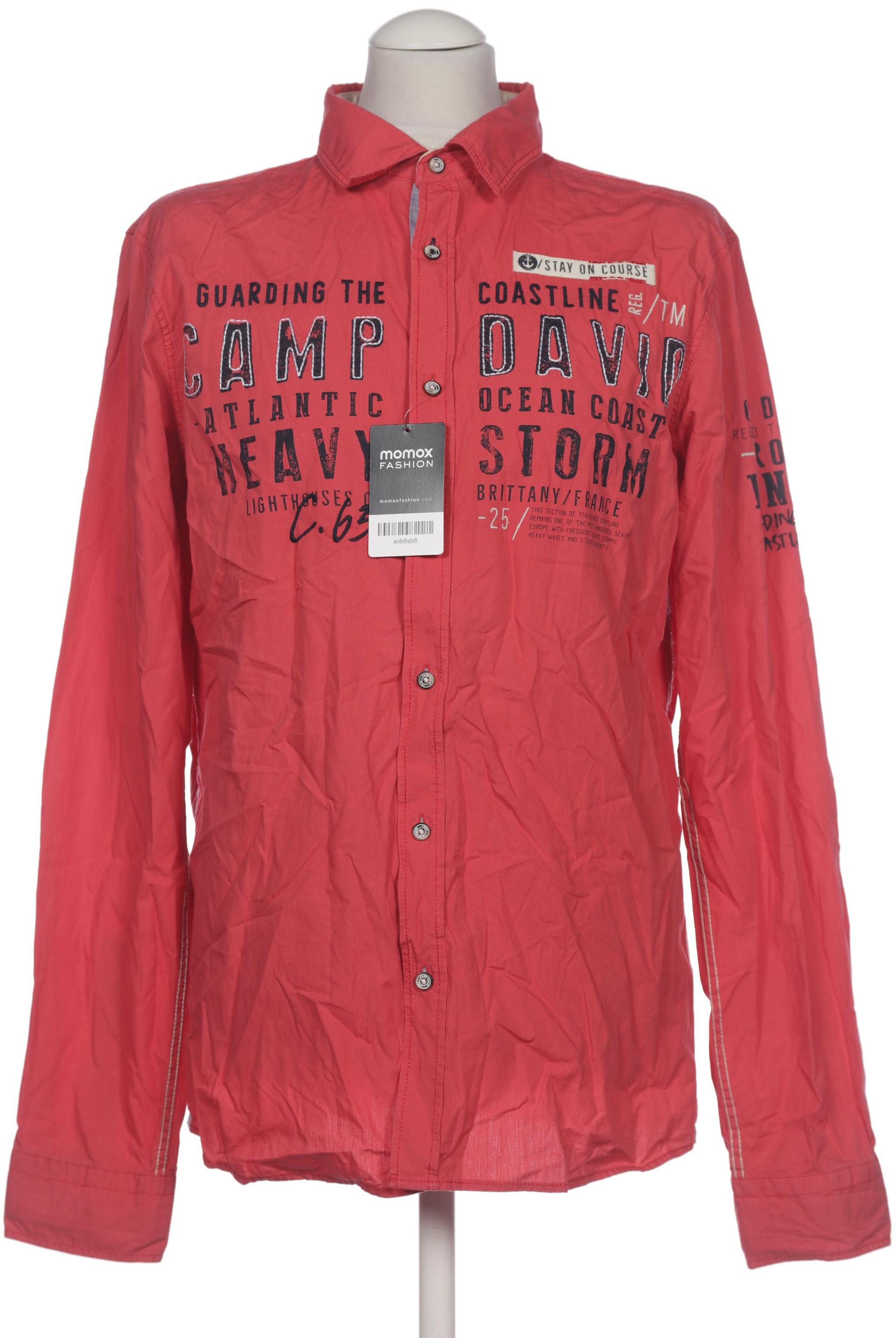 

Camp David Herren Hemd, rot, Gr. 48