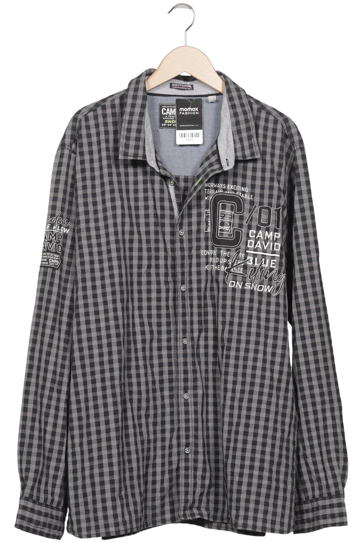 

Camp David Herren Hemd, grau, Gr. 58