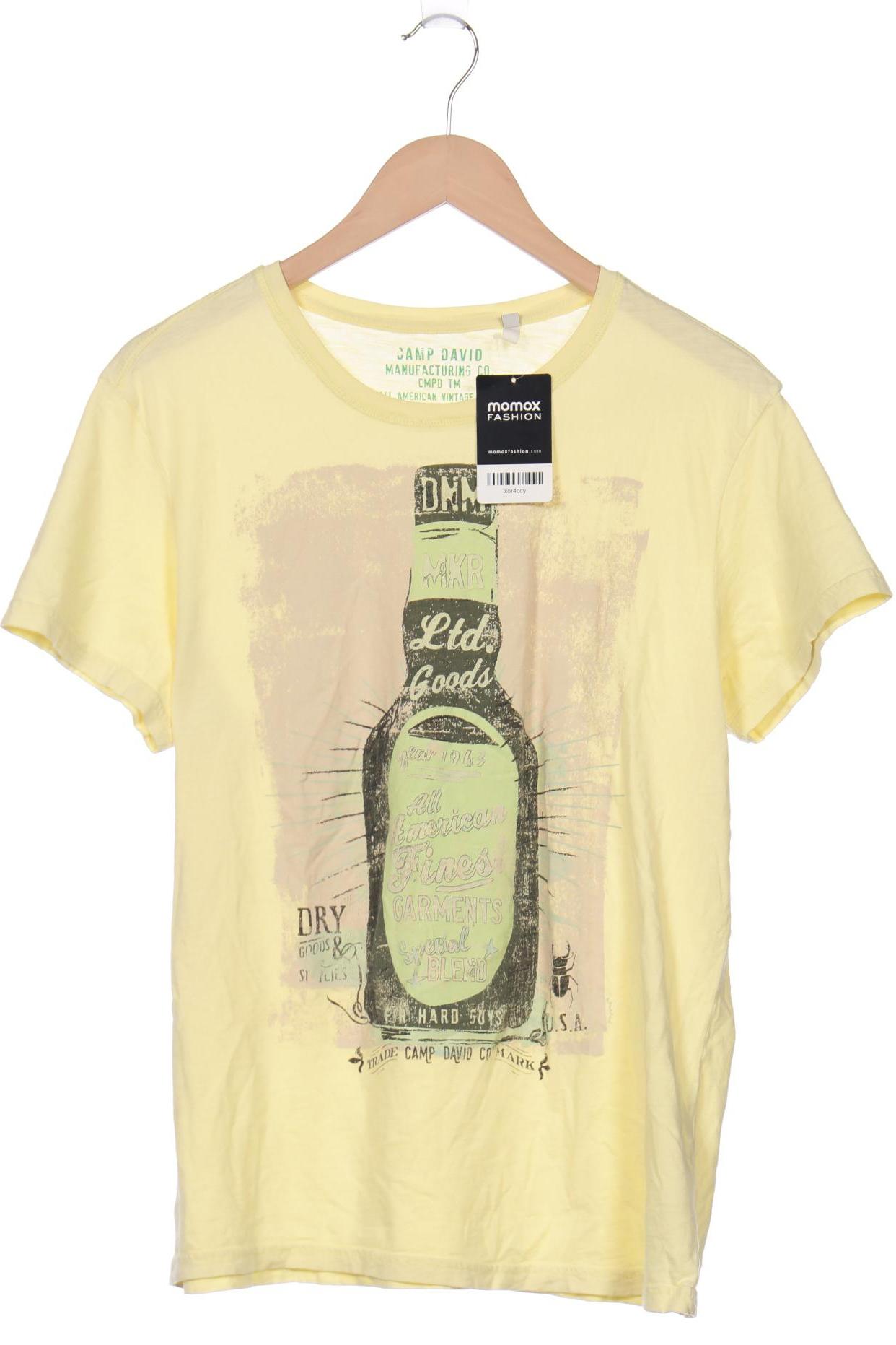 

Camp David Herren T-Shirt, gelb