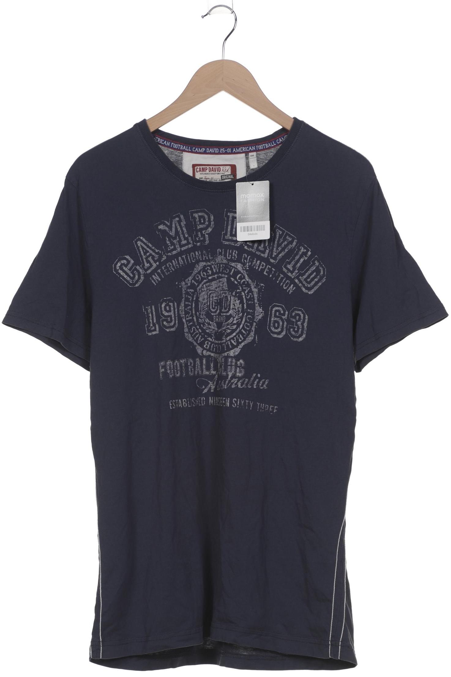 

Camp David Herren T-Shirt, marineblau, Gr. 56