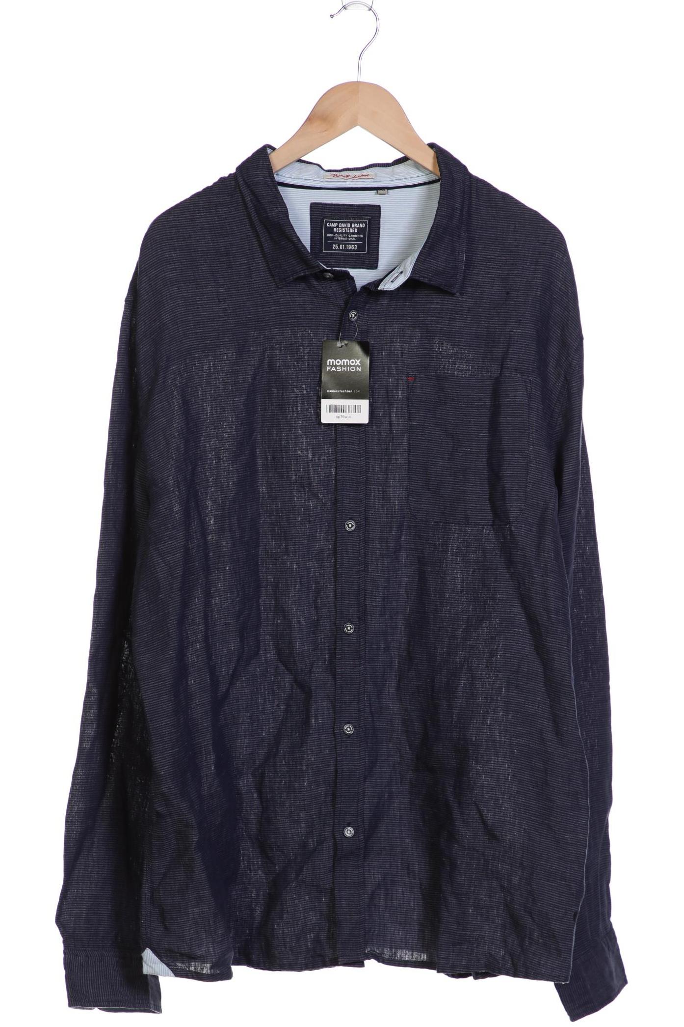 

Camp David Herren Hemd, marineblau