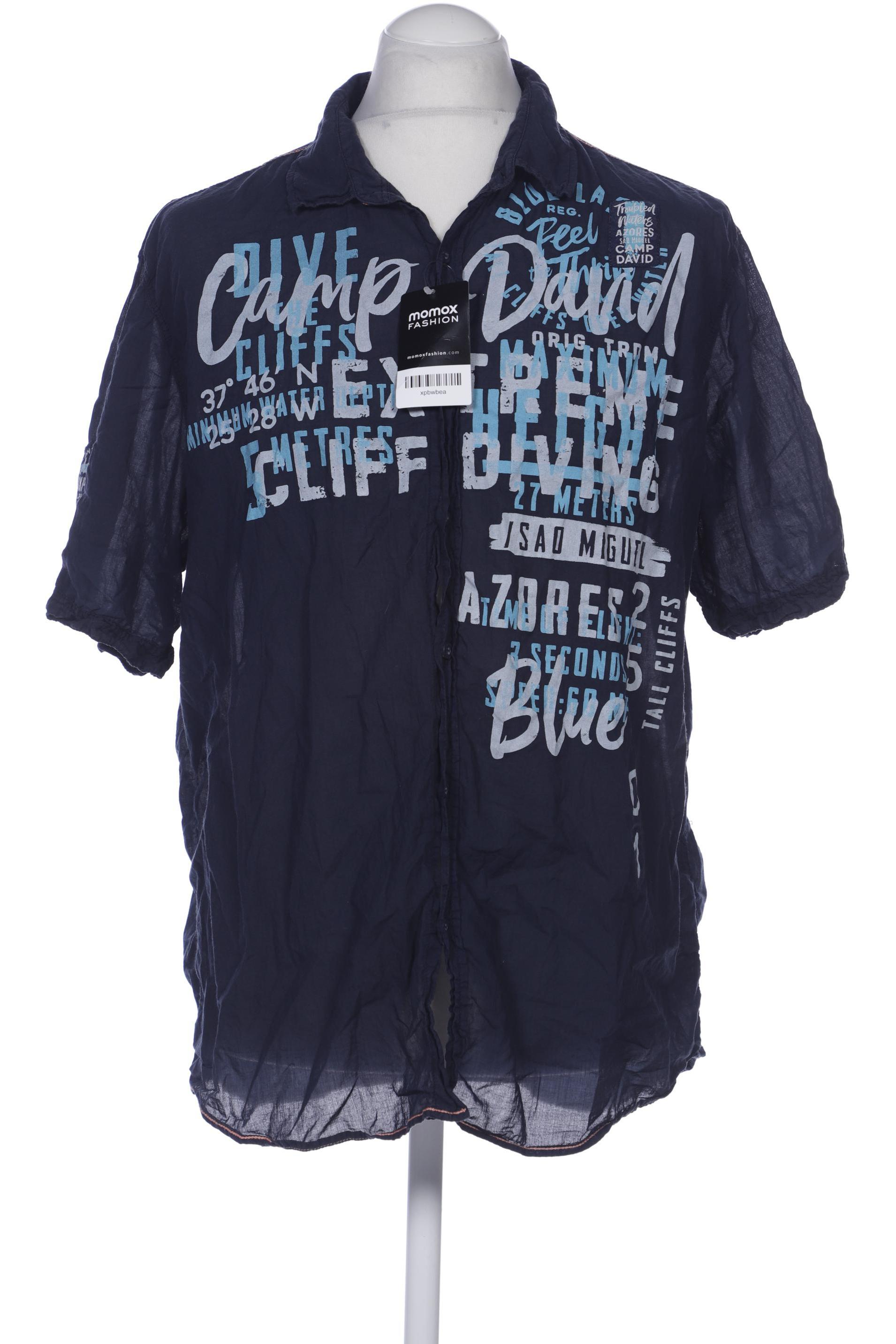 

Camp David Herren Hemd, marineblau, Gr. 54