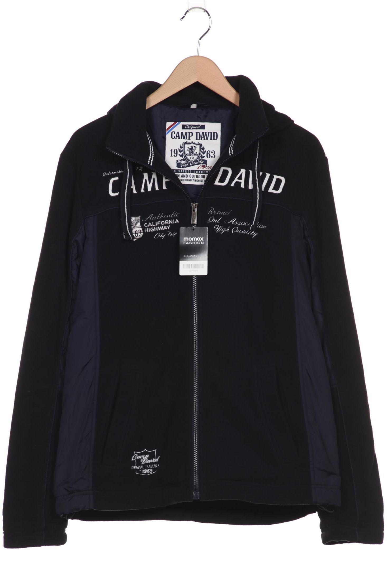 

Camp David Herren Kapuzenpullover, schwarz