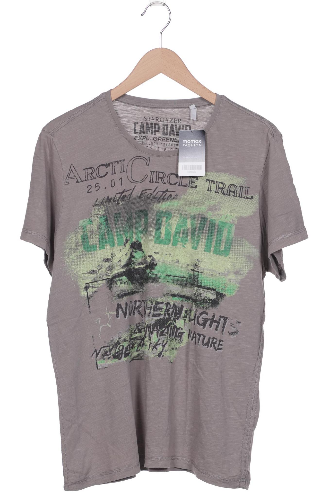 

Camp David Herren T-Shirt, grau, Gr. 52